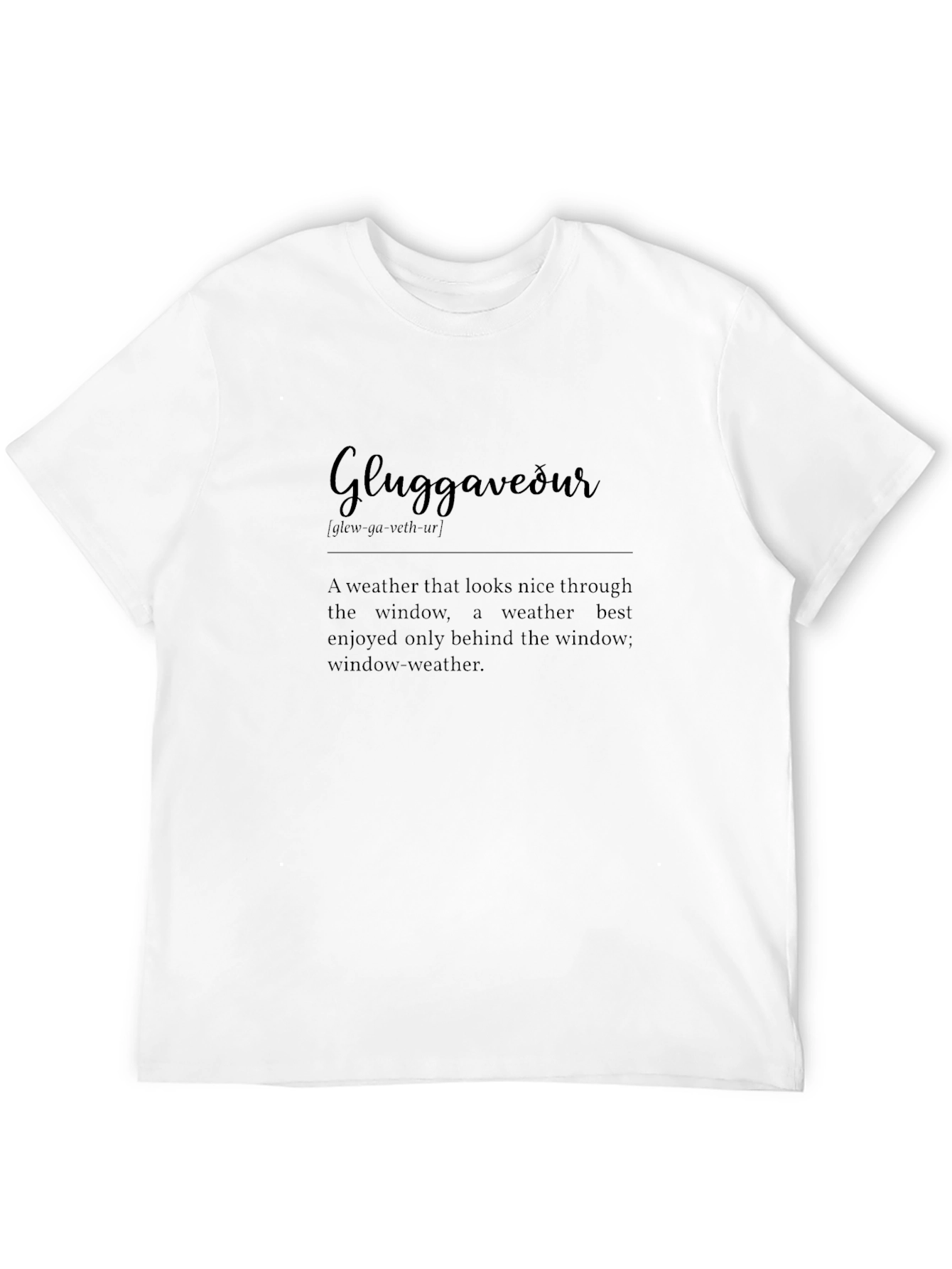 Gluggaveður Weather T-Shirt