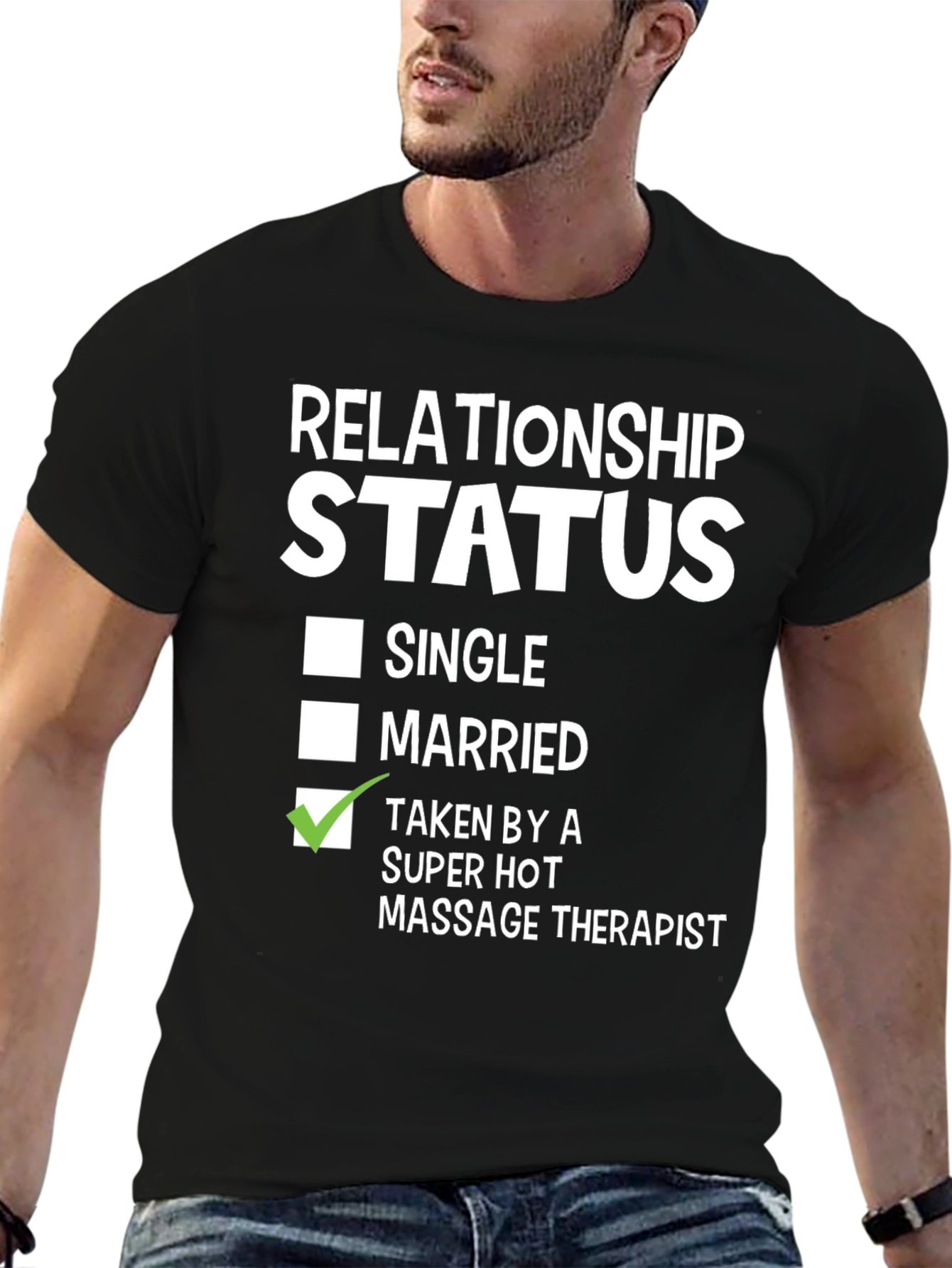 Relationship Status Massage Therapist T-Shirt