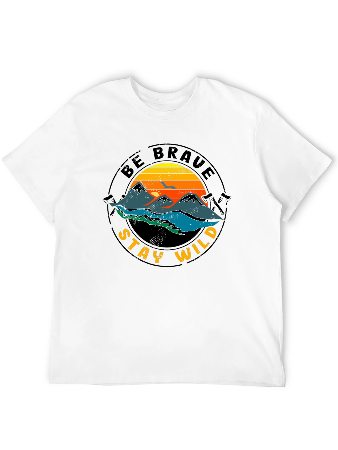 Be Brave Stay Wild Graphic Tee