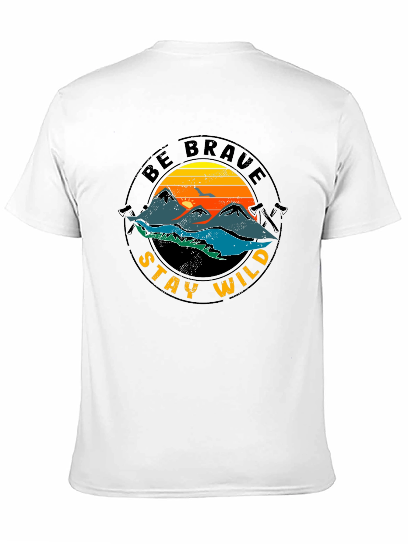 Be Brave Stay Wild Graphic Tee