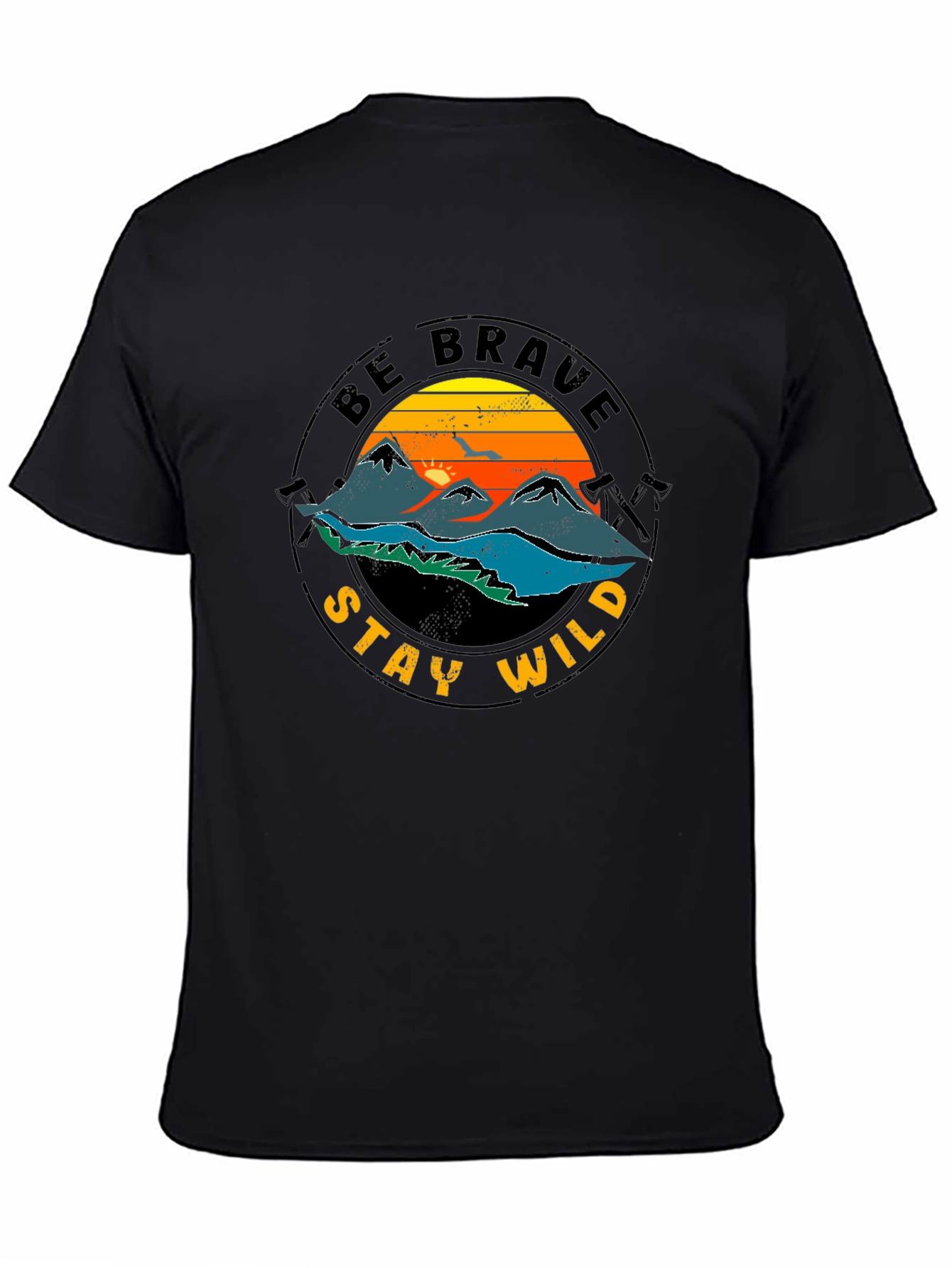 Be Brave Stay Wild Graphic Tee