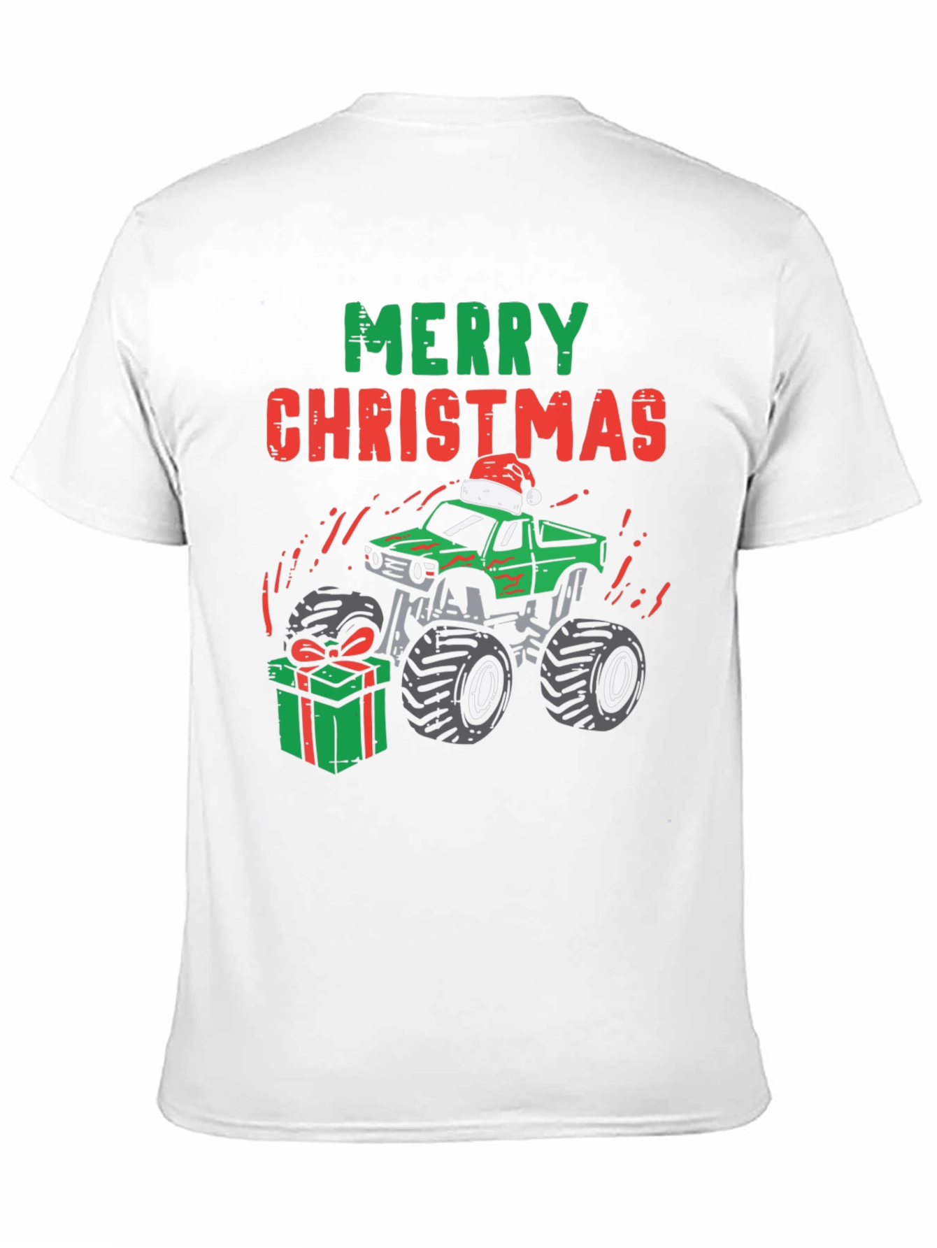 Merry Christmas Monster Truck T-Shirt