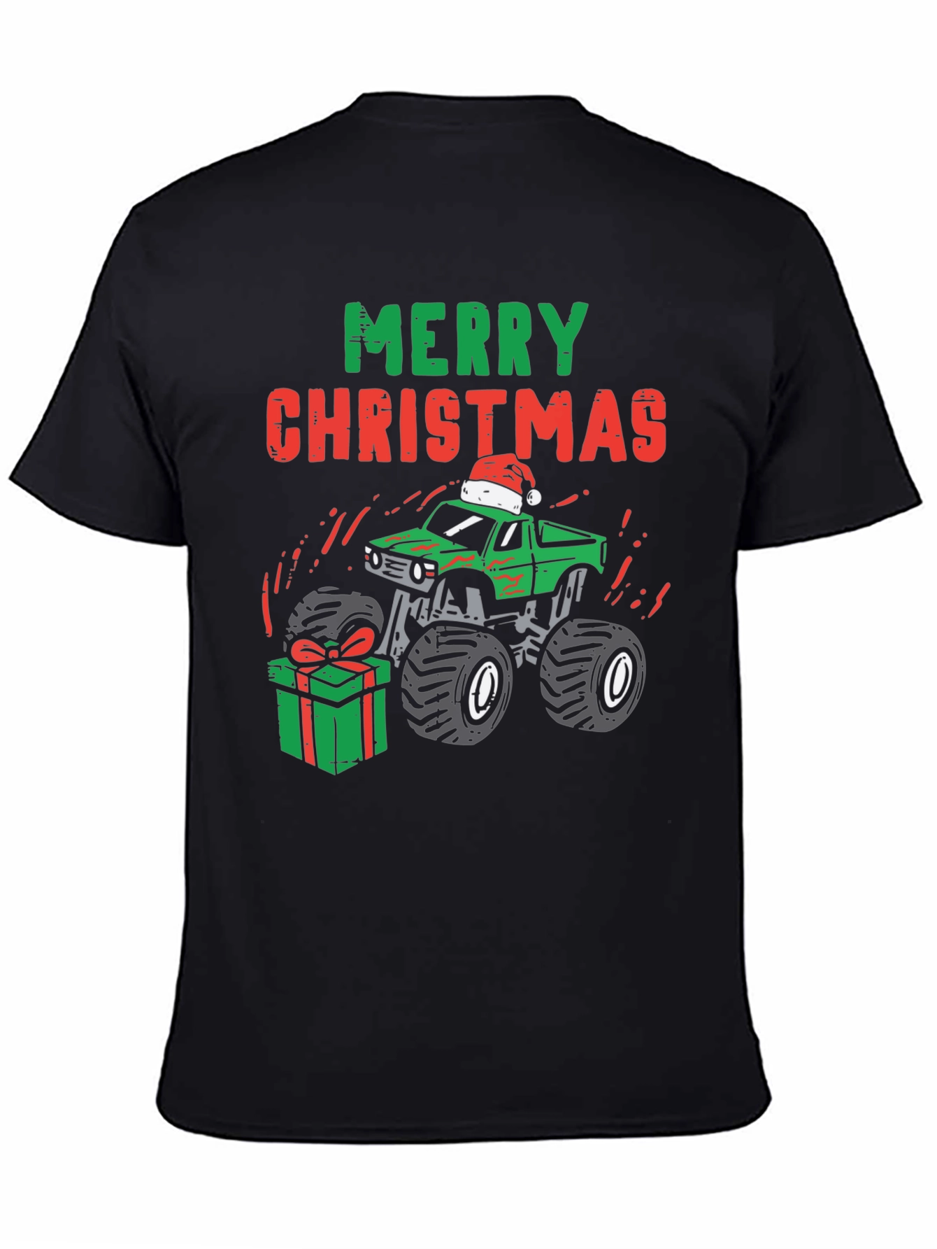Merry Christmas Monster Truck T-Shirt