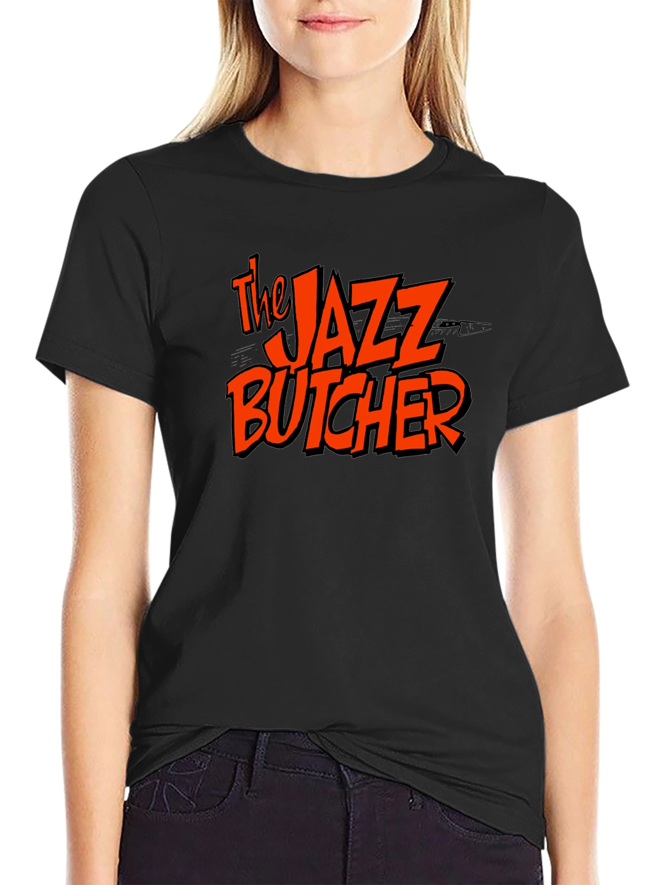 The Jazz Butcher Graphic T-Shirt - Black