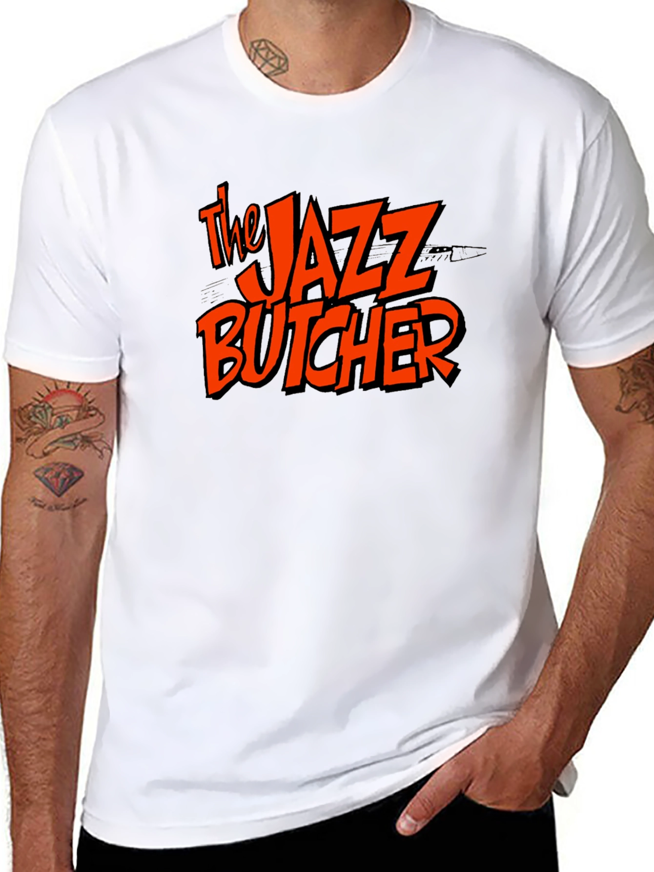 The Jazz Butcher Graphic T-Shirt - Black