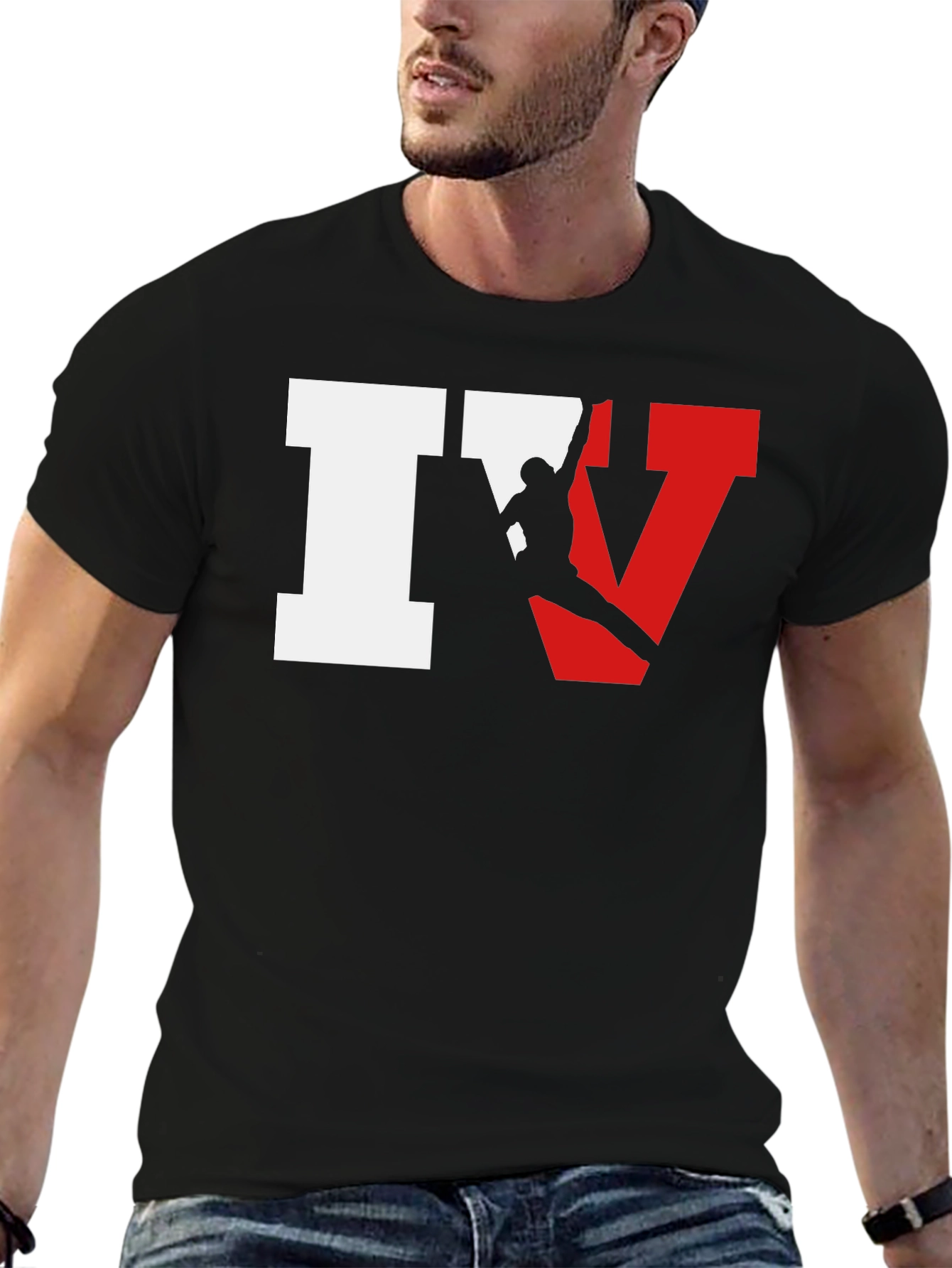 Climbing Inspired Graphic Tee - IV Design