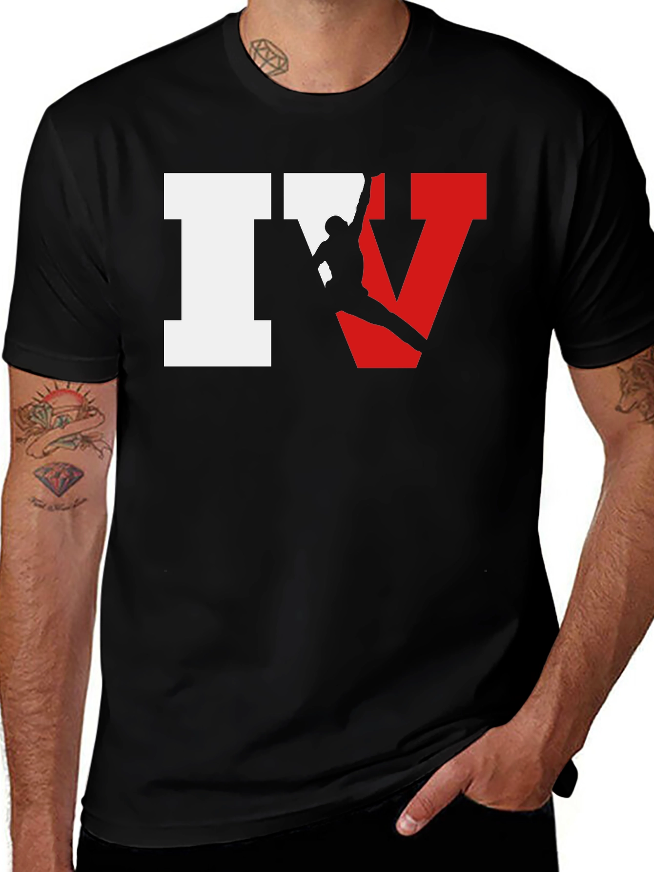 Climbing Inspired Graphic Tee - IV Design