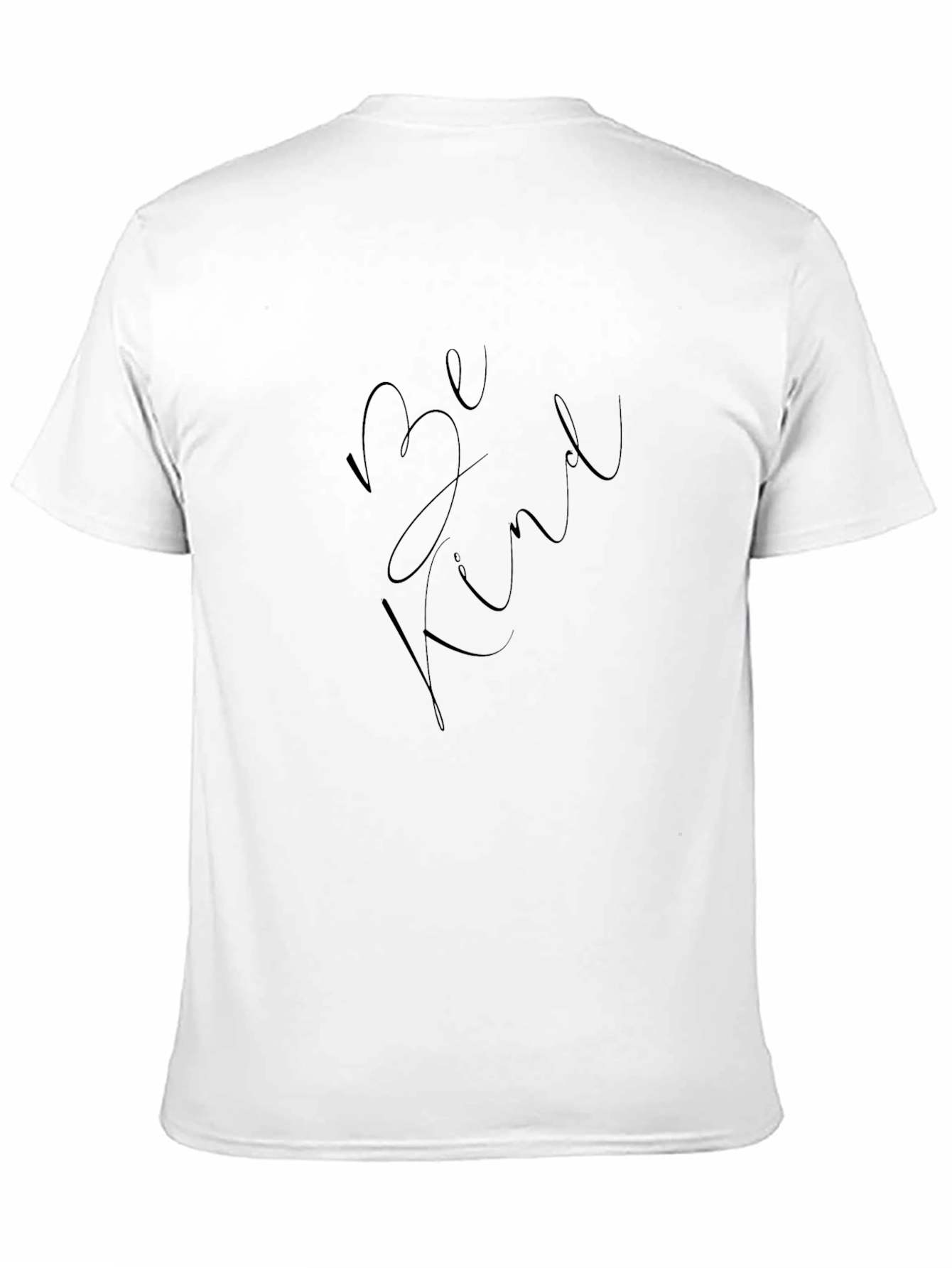 Be Kind Black Graphic Tee - Stylish Comfort