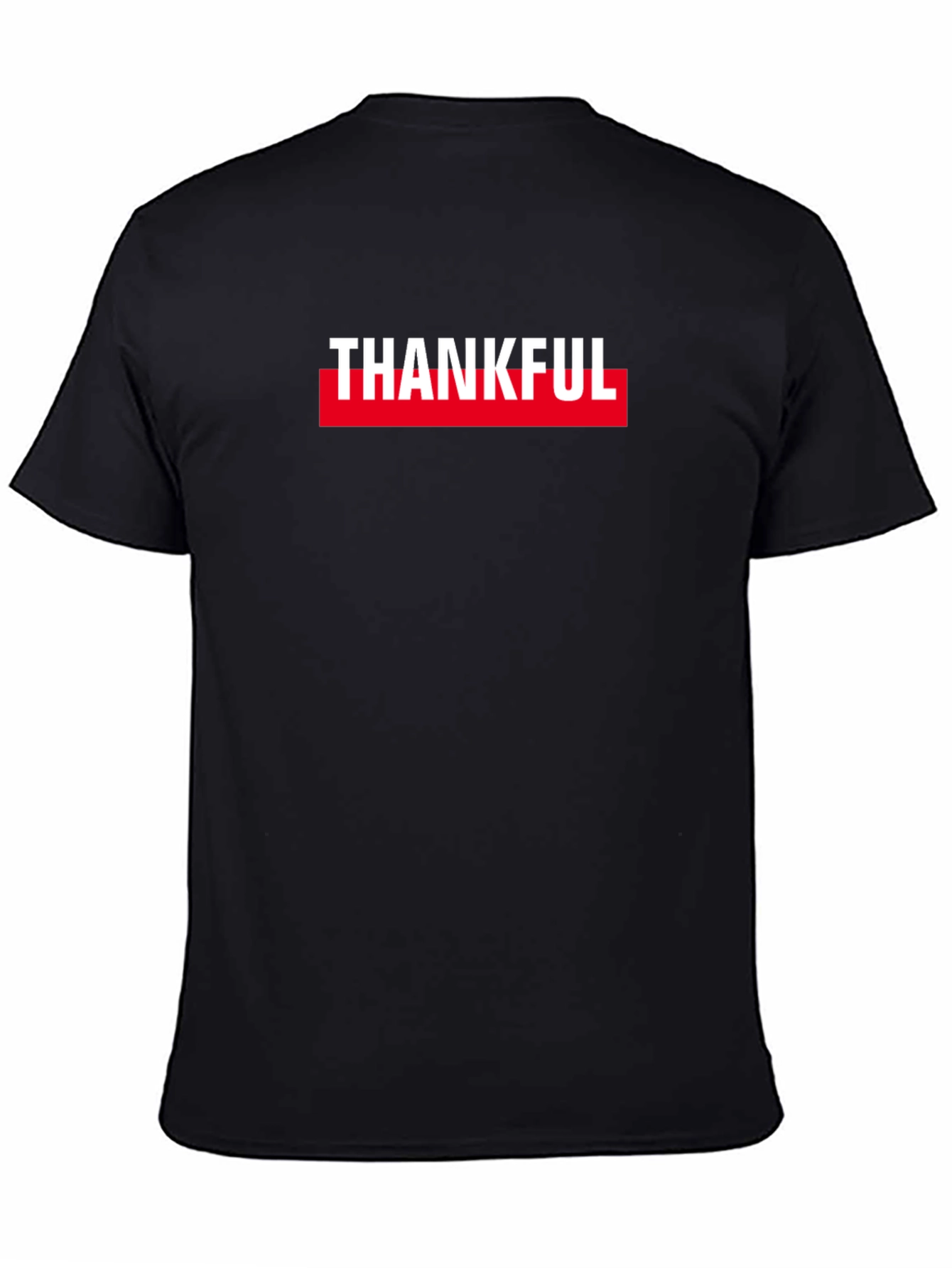 Thankful Graphic Tee - Black