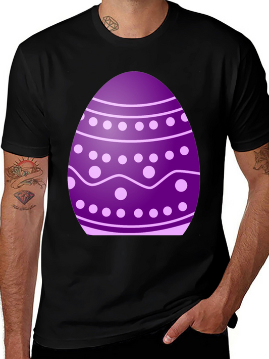 Easter Egg Graphic T-Shirt - Fun Holiday Apparel