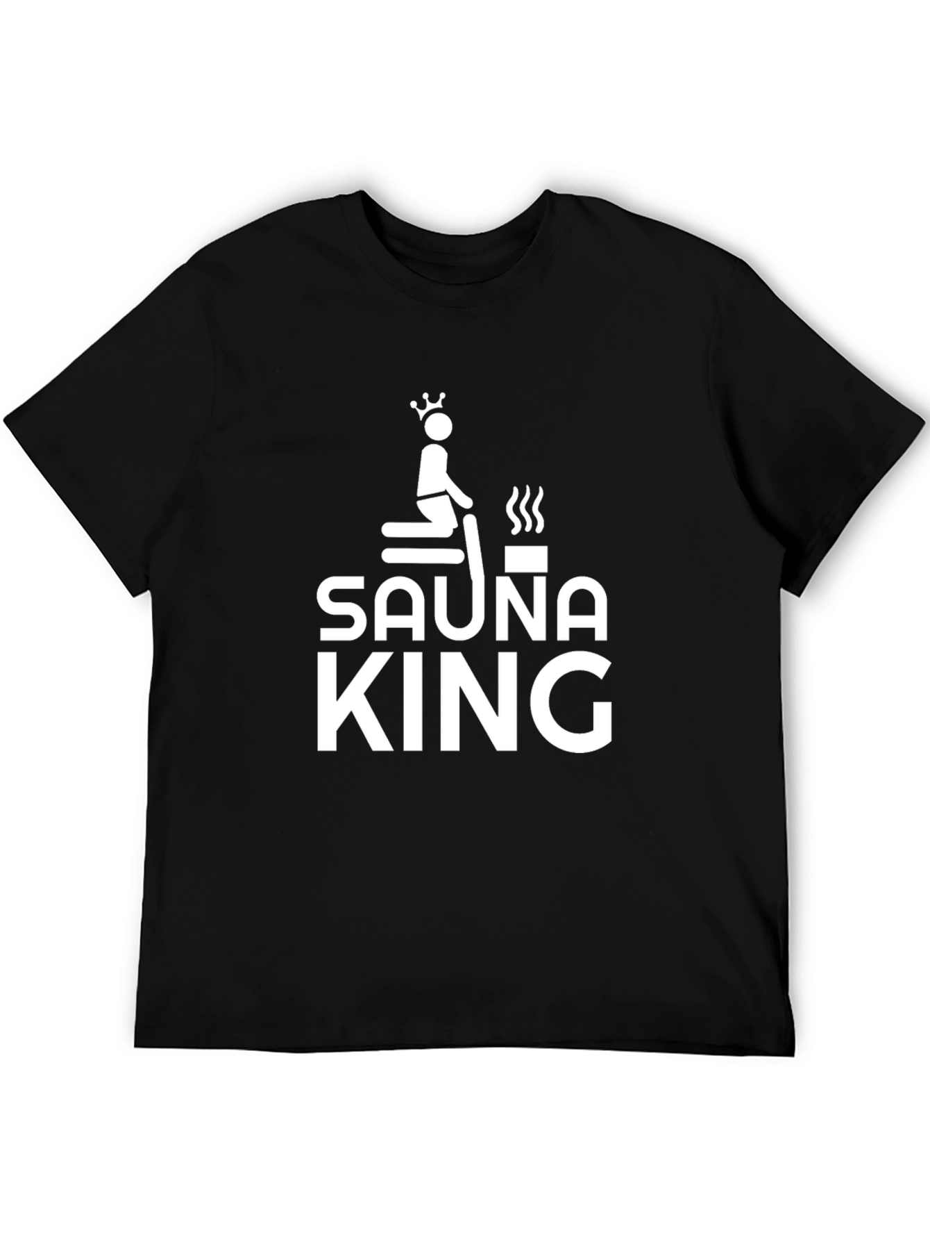 Sauna King Black T-Shirt