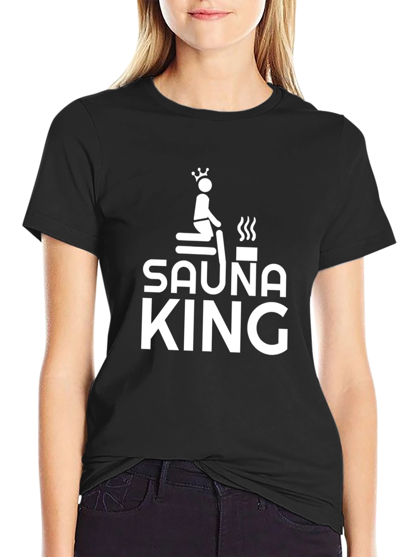 Sauna King Black T-Shirt
