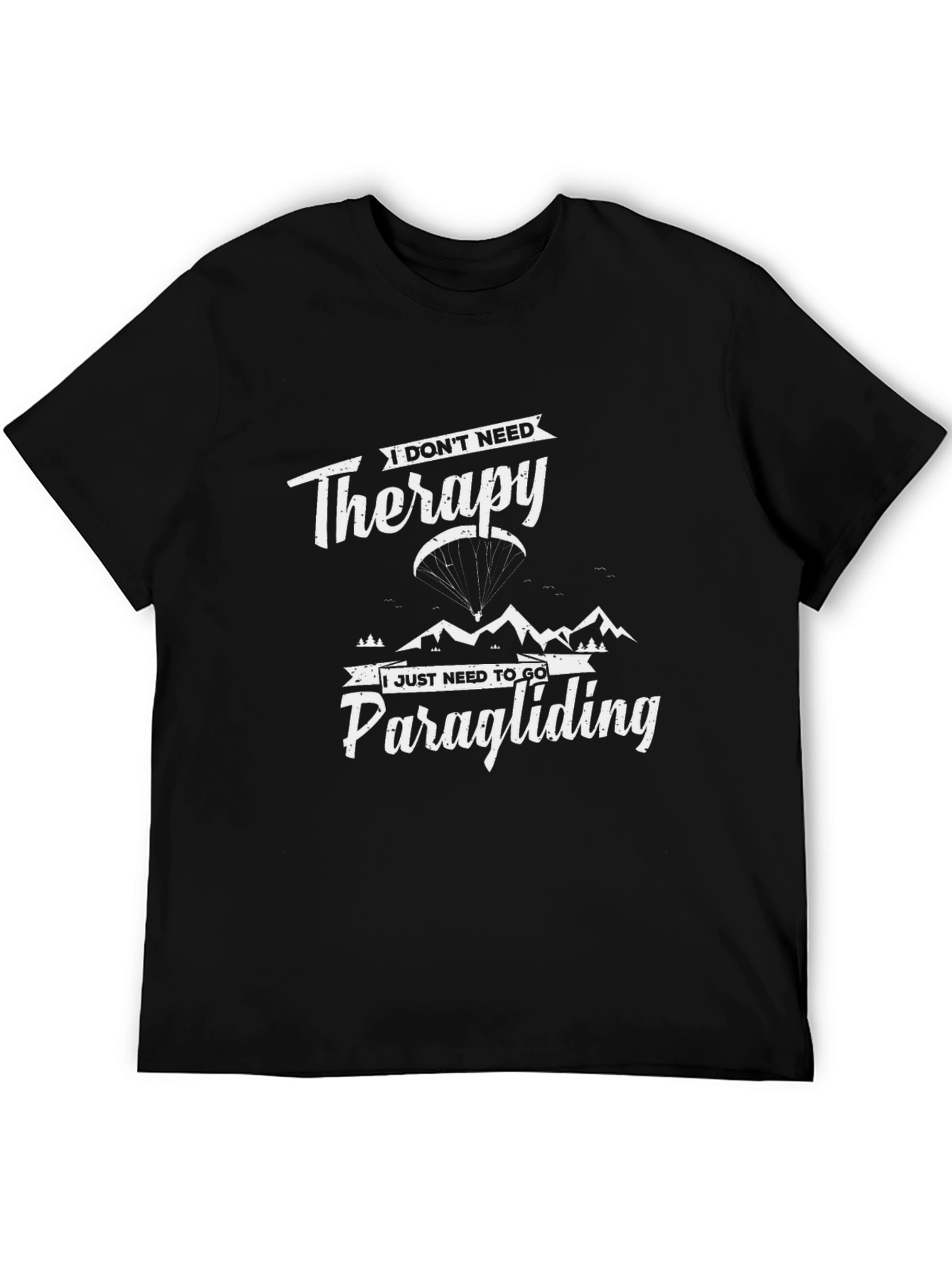 Paragliding Therapy Graphic Tee