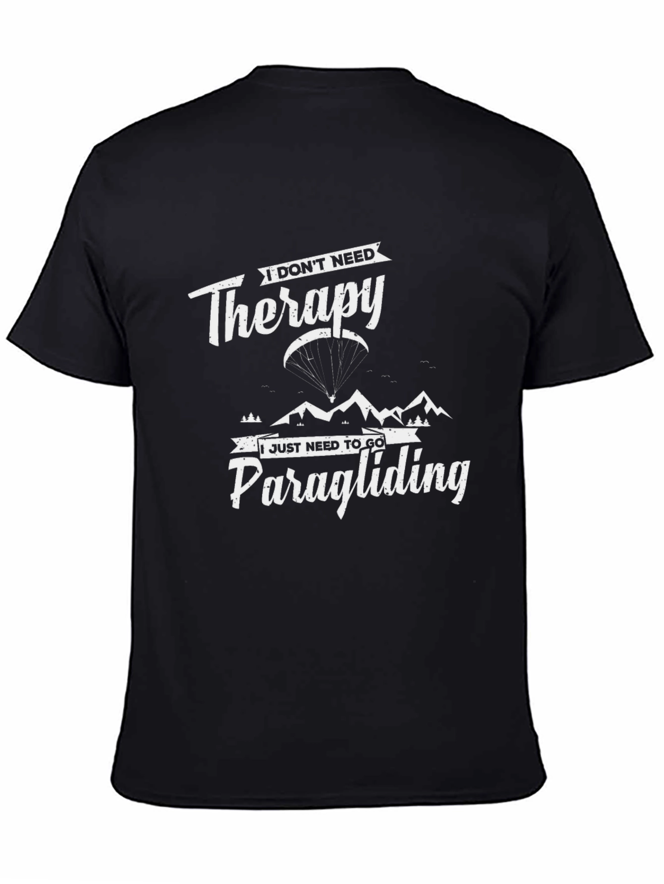 Paragliding Therapy Graphic Tee