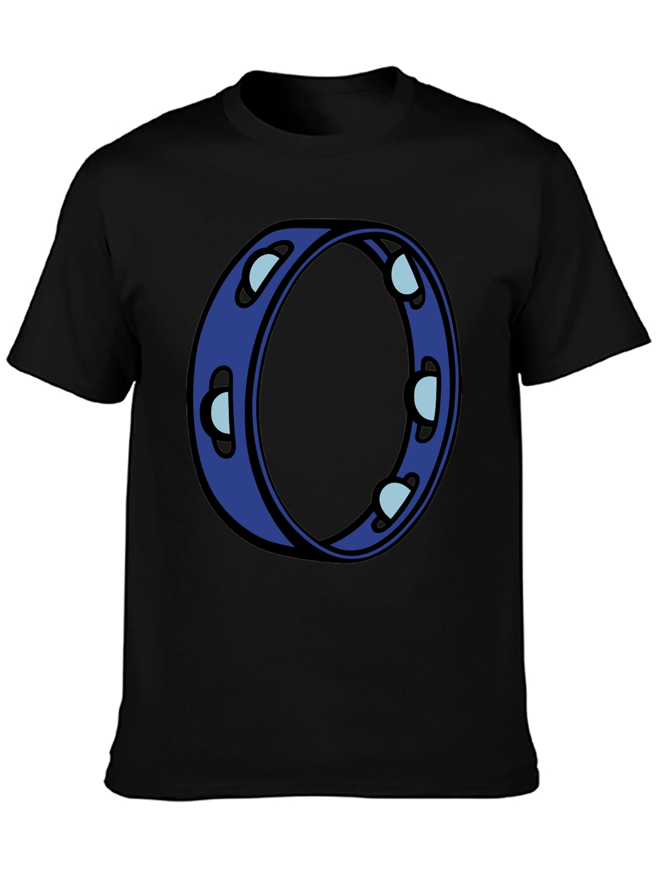 Cool Blue Tambourine Graphic Tee