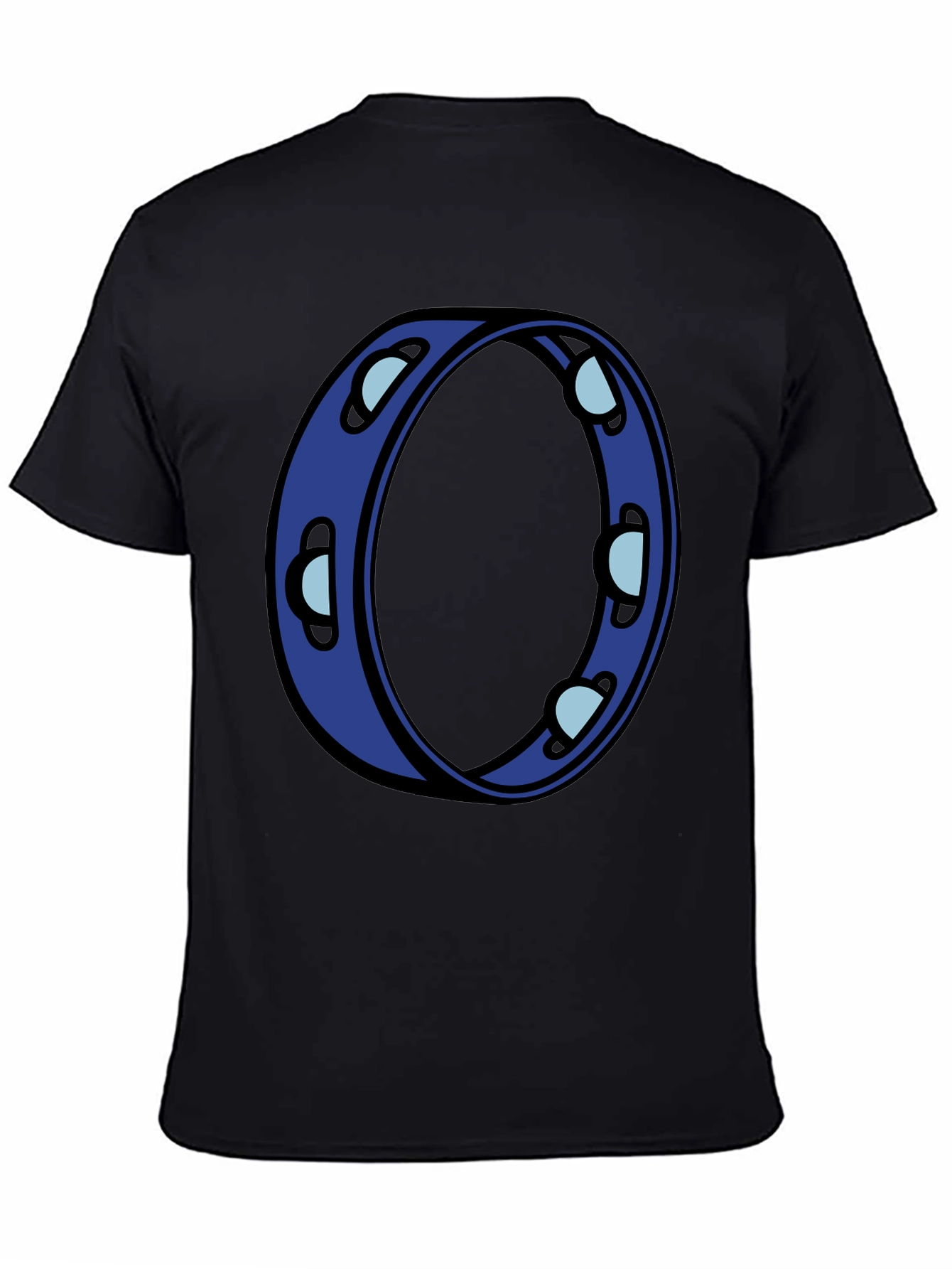 Cool Blue Tambourine Graphic Tee