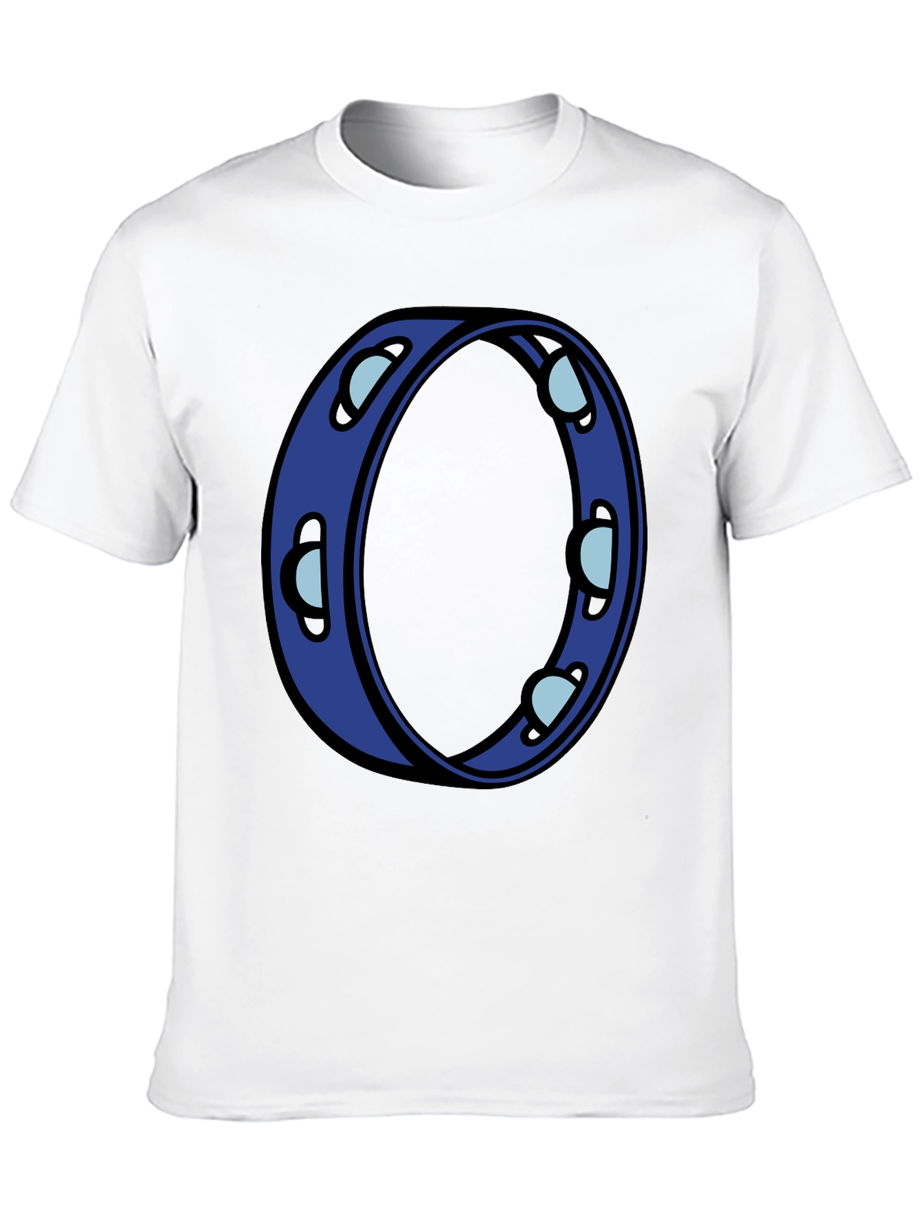 Cool Blue Tambourine Graphic Tee