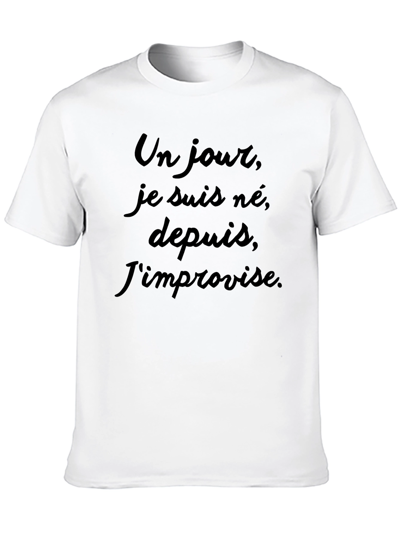 Humorous French Phrase Graphic Tee