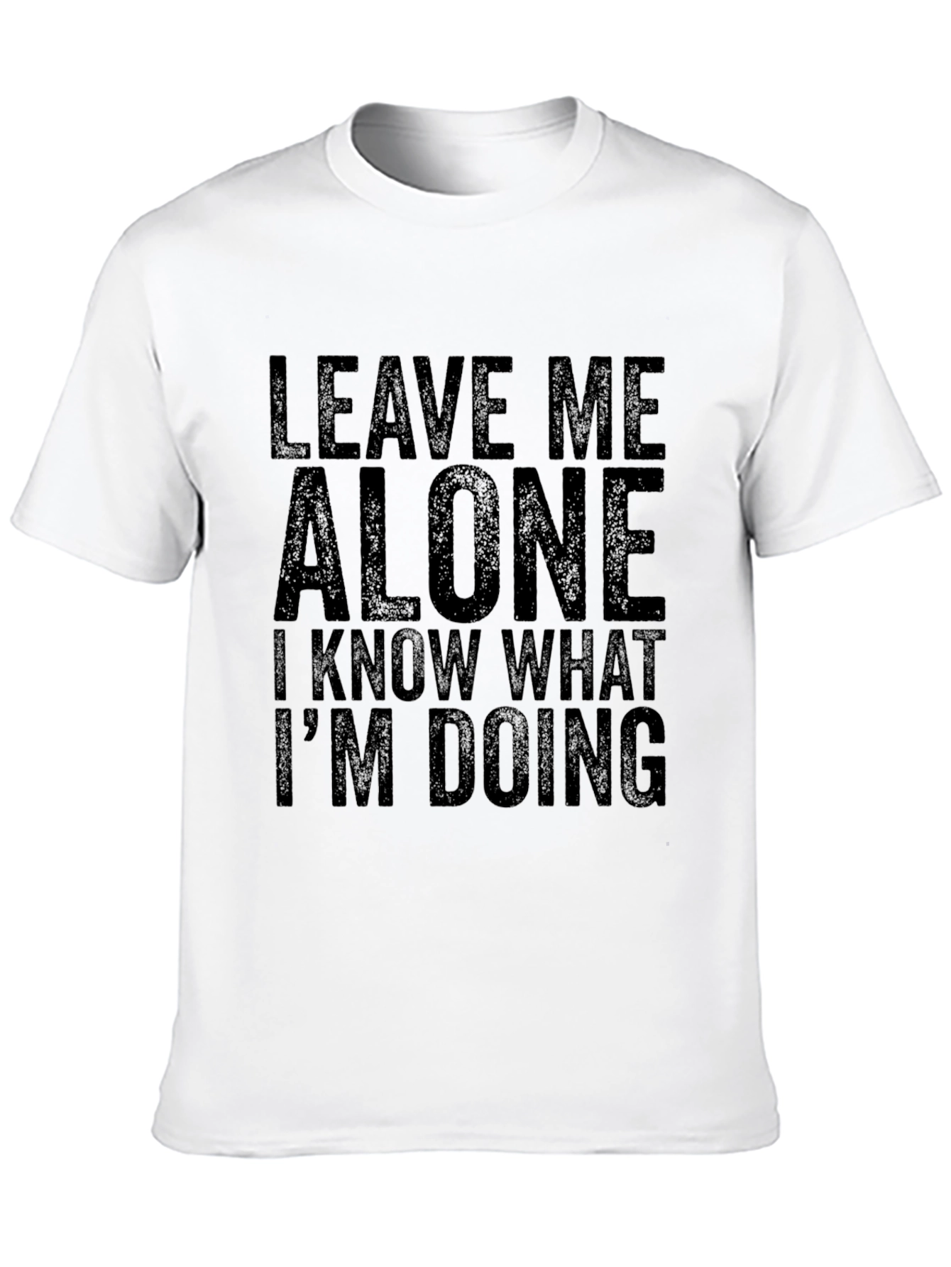 Leave Me Alone Graphic T-Shirt - Relaxed Fit