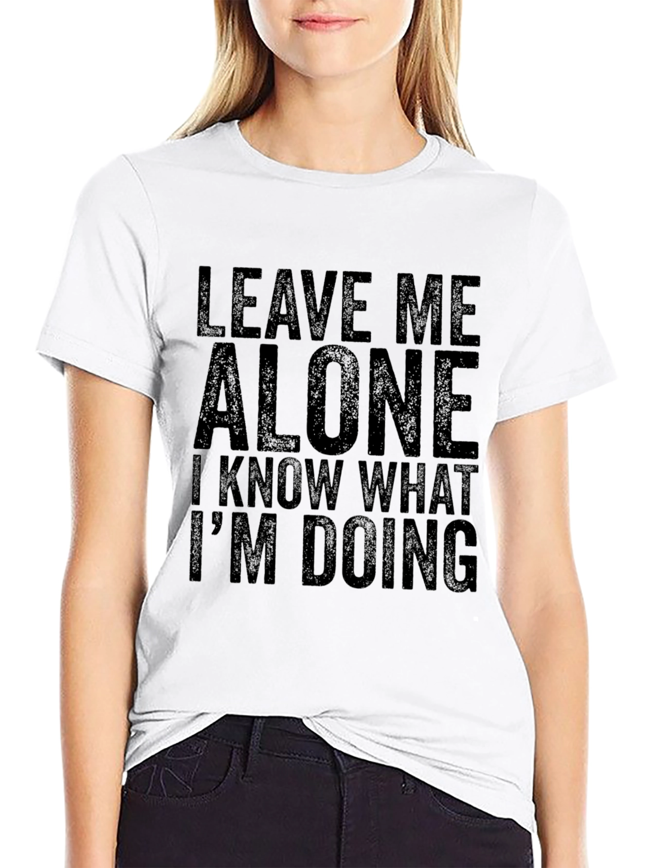 Leave Me Alone Graphic T-Shirt - Relaxed Fit