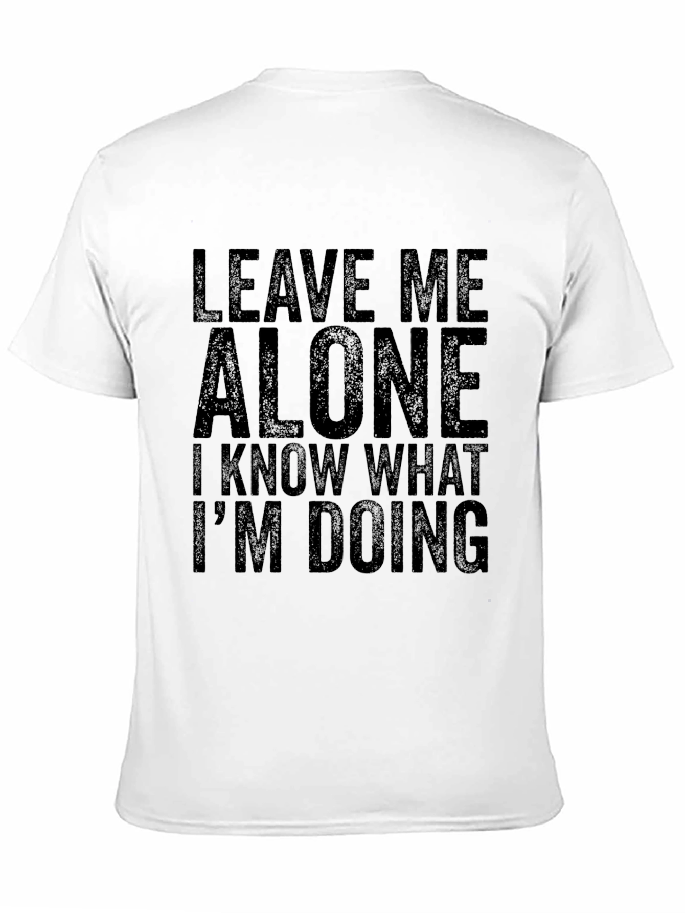 Leave Me Alone Graphic T-Shirt - Relaxed Fit