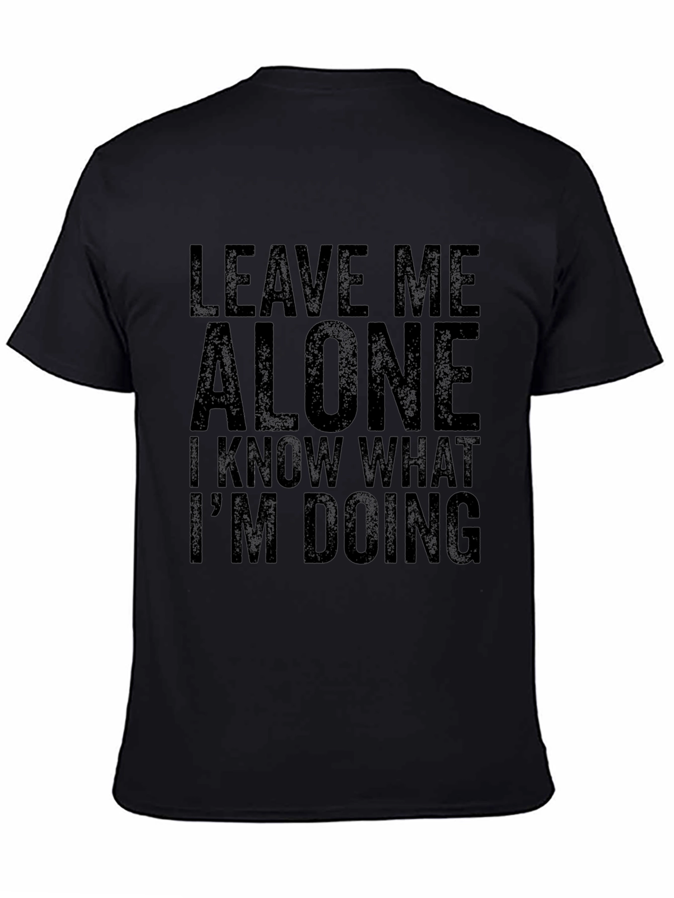 Leave Me Alone Graphic T-Shirt - Relaxed Fit