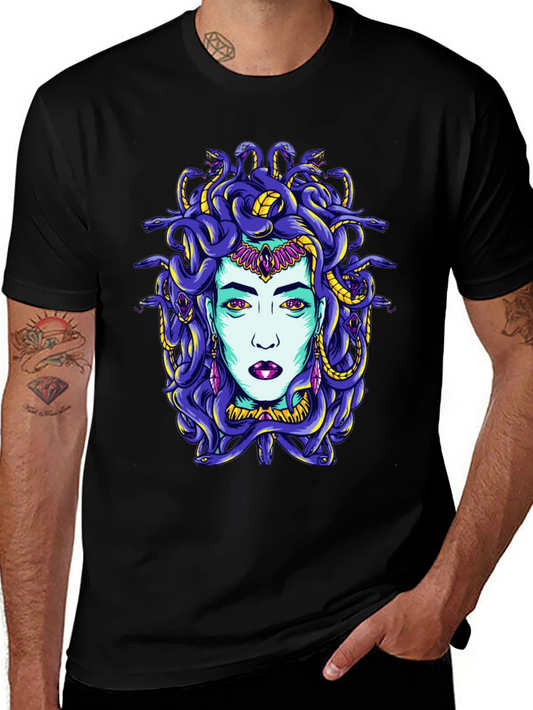 Medusa Graphic T-Shirt - Bold and Unique Design