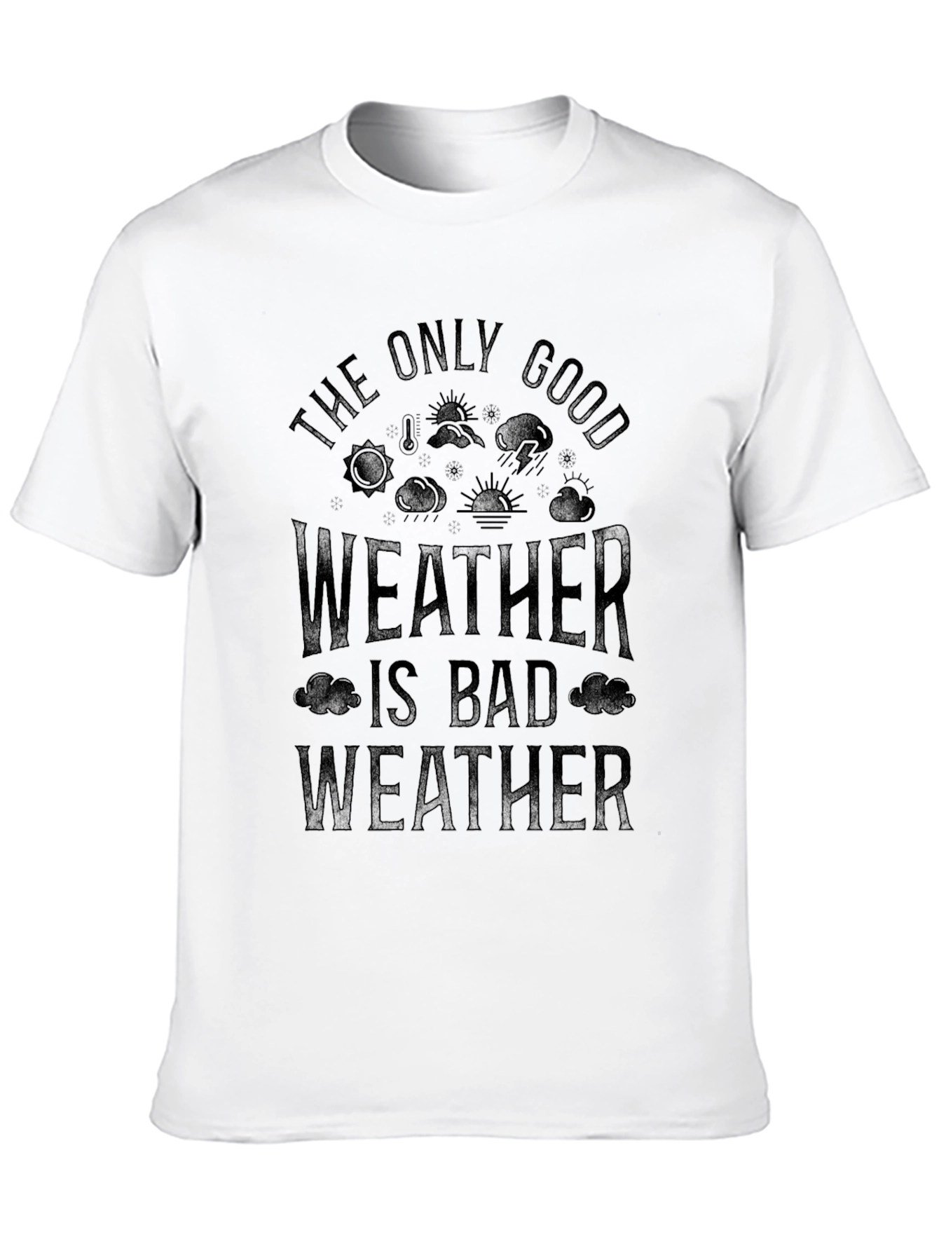 Bad Weather Graphic T-Shirt for Weather Enthusiasts