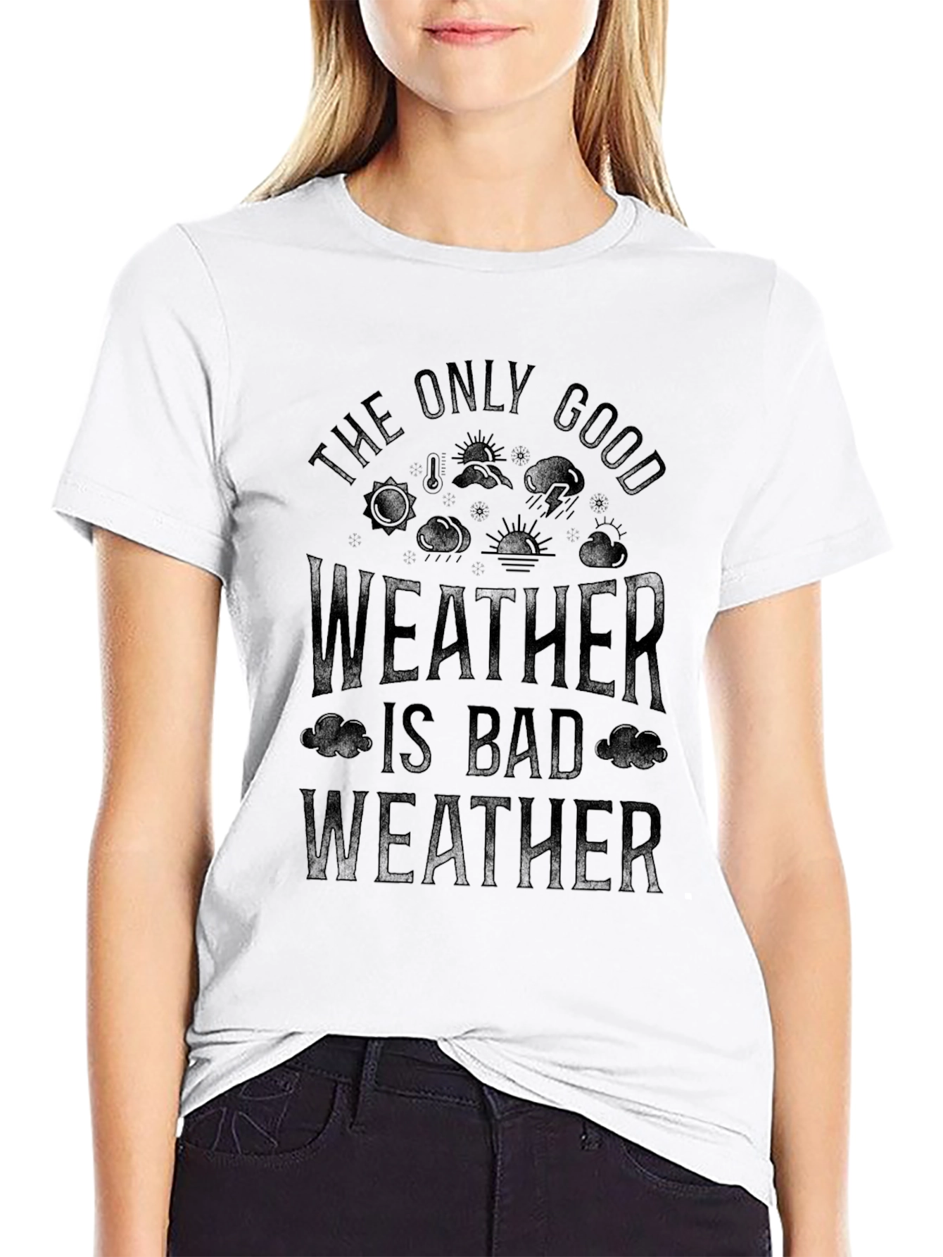Bad Weather Graphic T-Shirt for Weather Enthusiasts