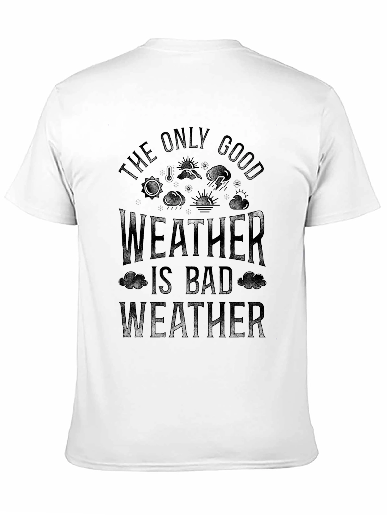 Bad Weather Graphic T-Shirt for Weather Enthusiasts