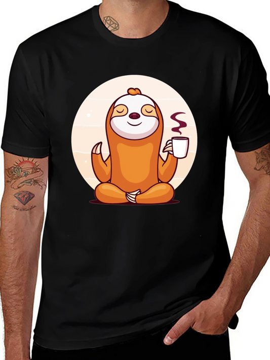 Relaxed Sloth Meditation T-Shirt