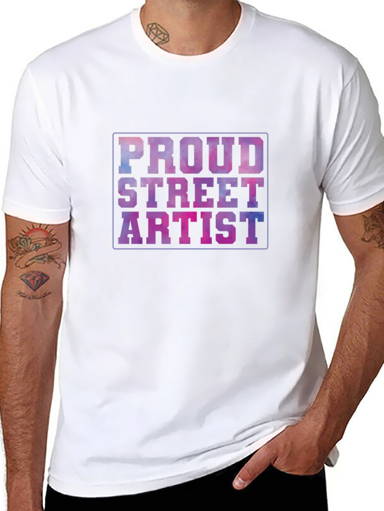 Proud Street Artist Graphic T-Shirt