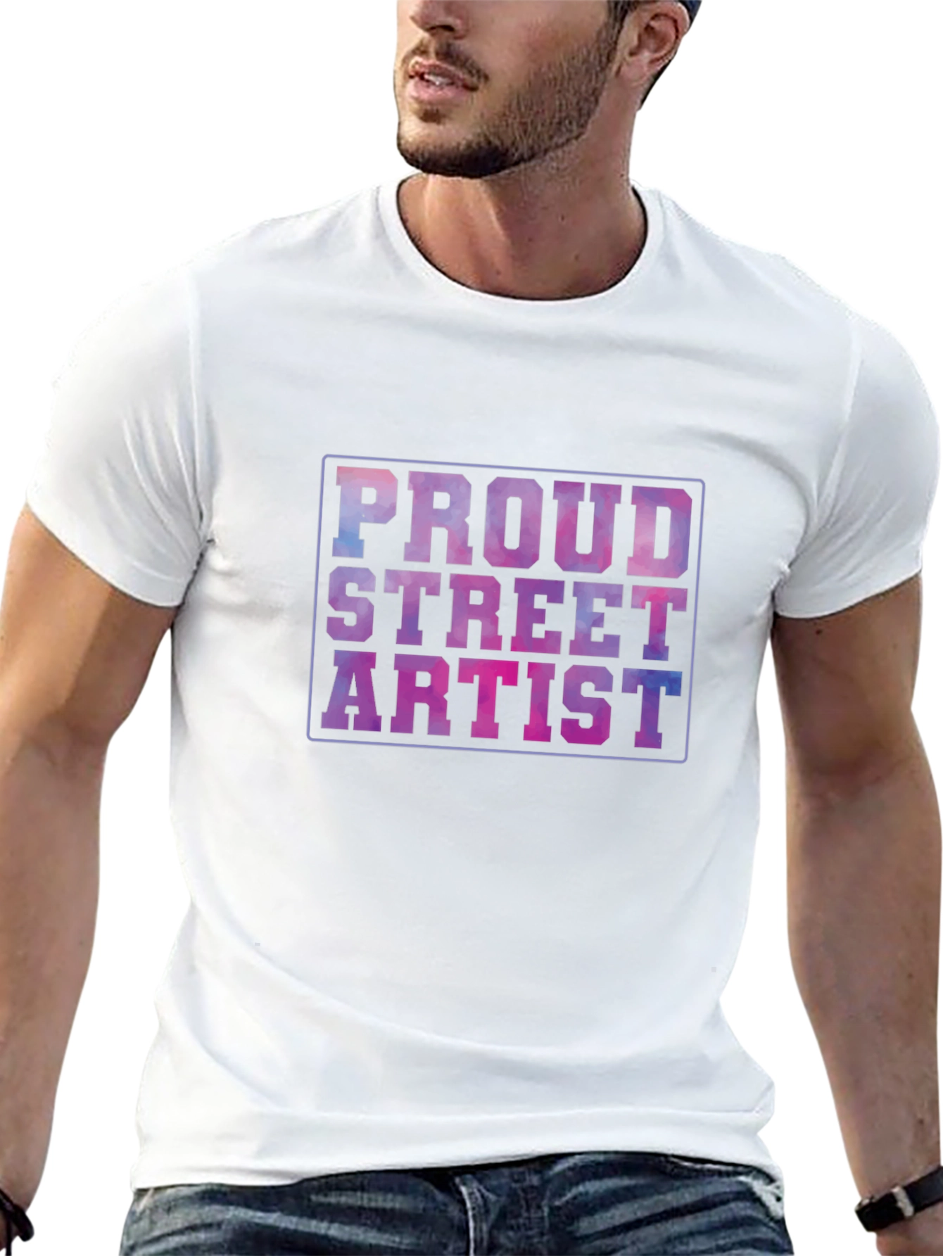 Proud Street Artist Graphic T-Shirt