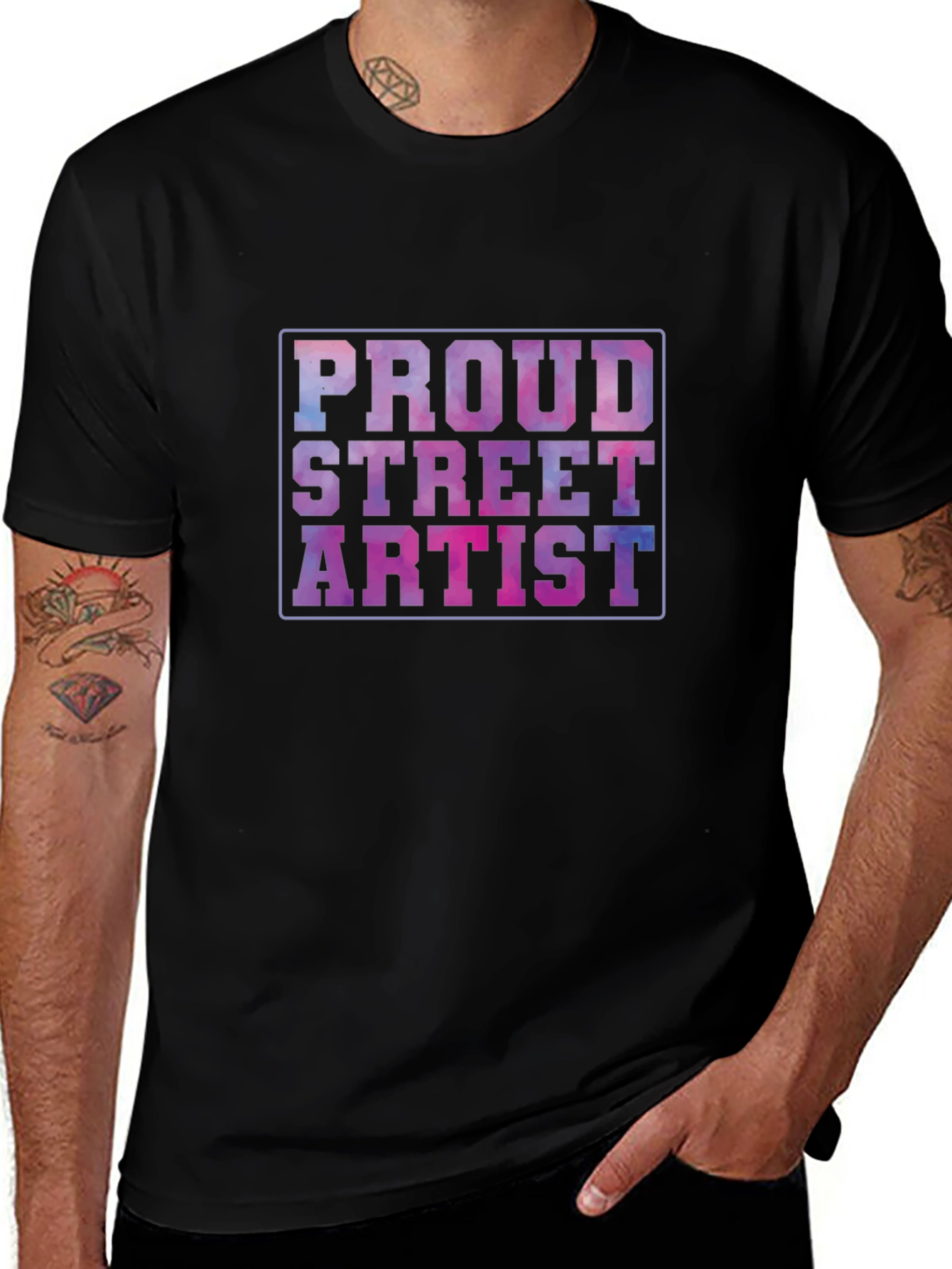 Proud Street Artist Graphic T-Shirt