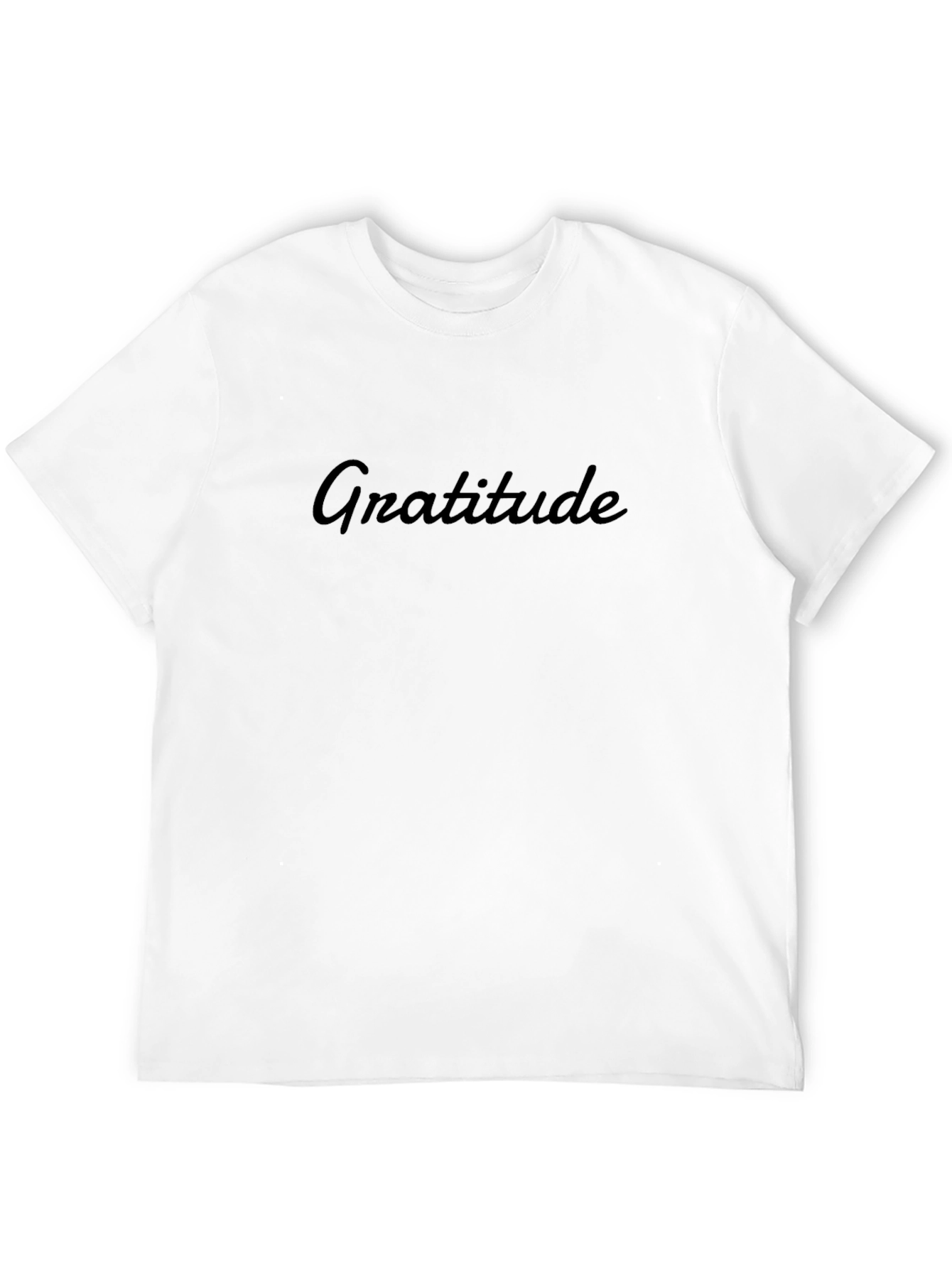 Gratitude Black T-Shirt