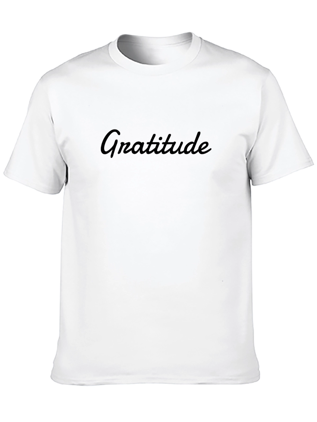 Gratitude Black T-Shirt