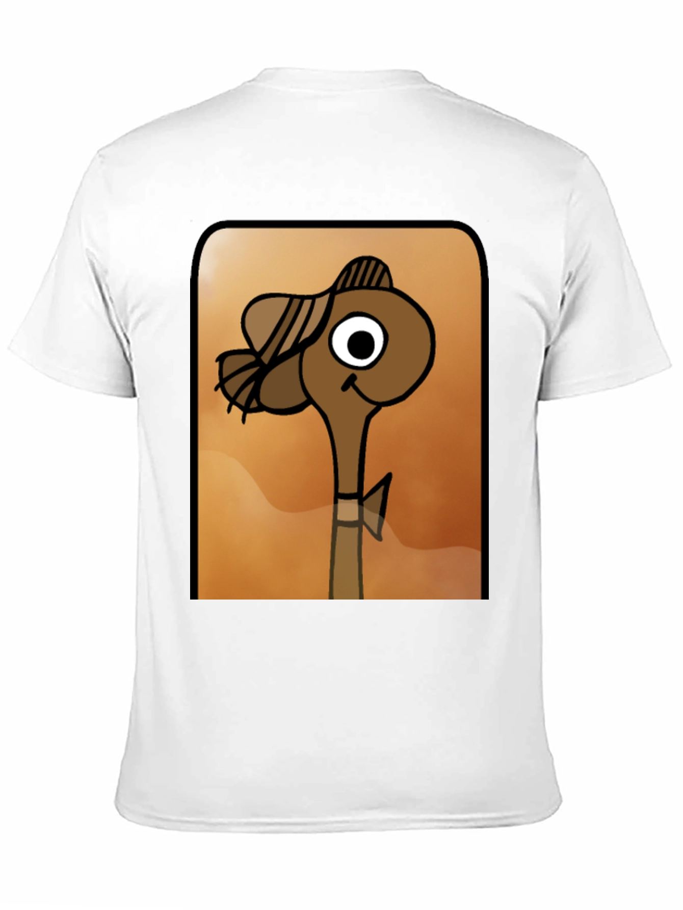 Cartoon Character Graphic Tee - Unique Design