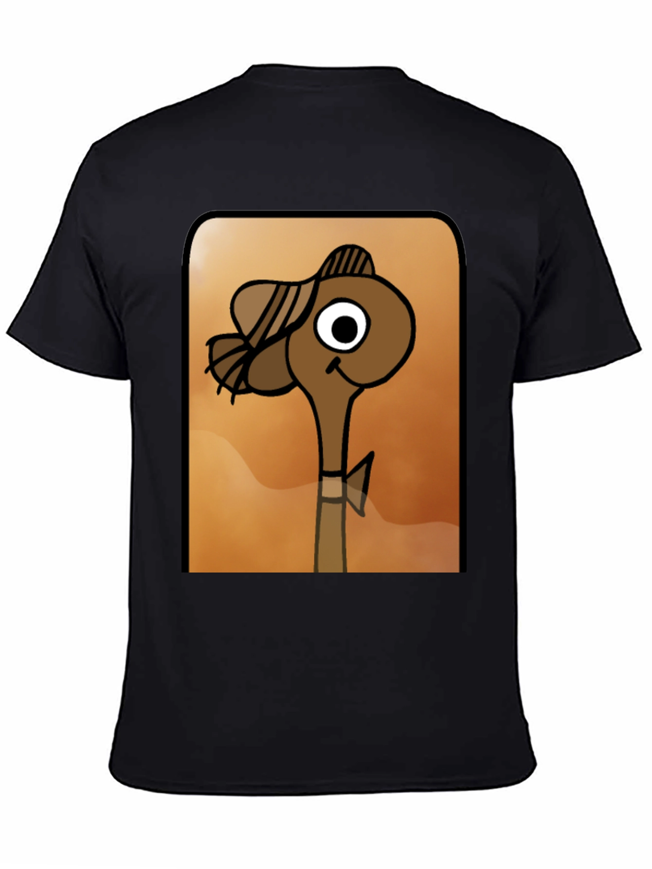 Cartoon Character Graphic Tee - Unique Design