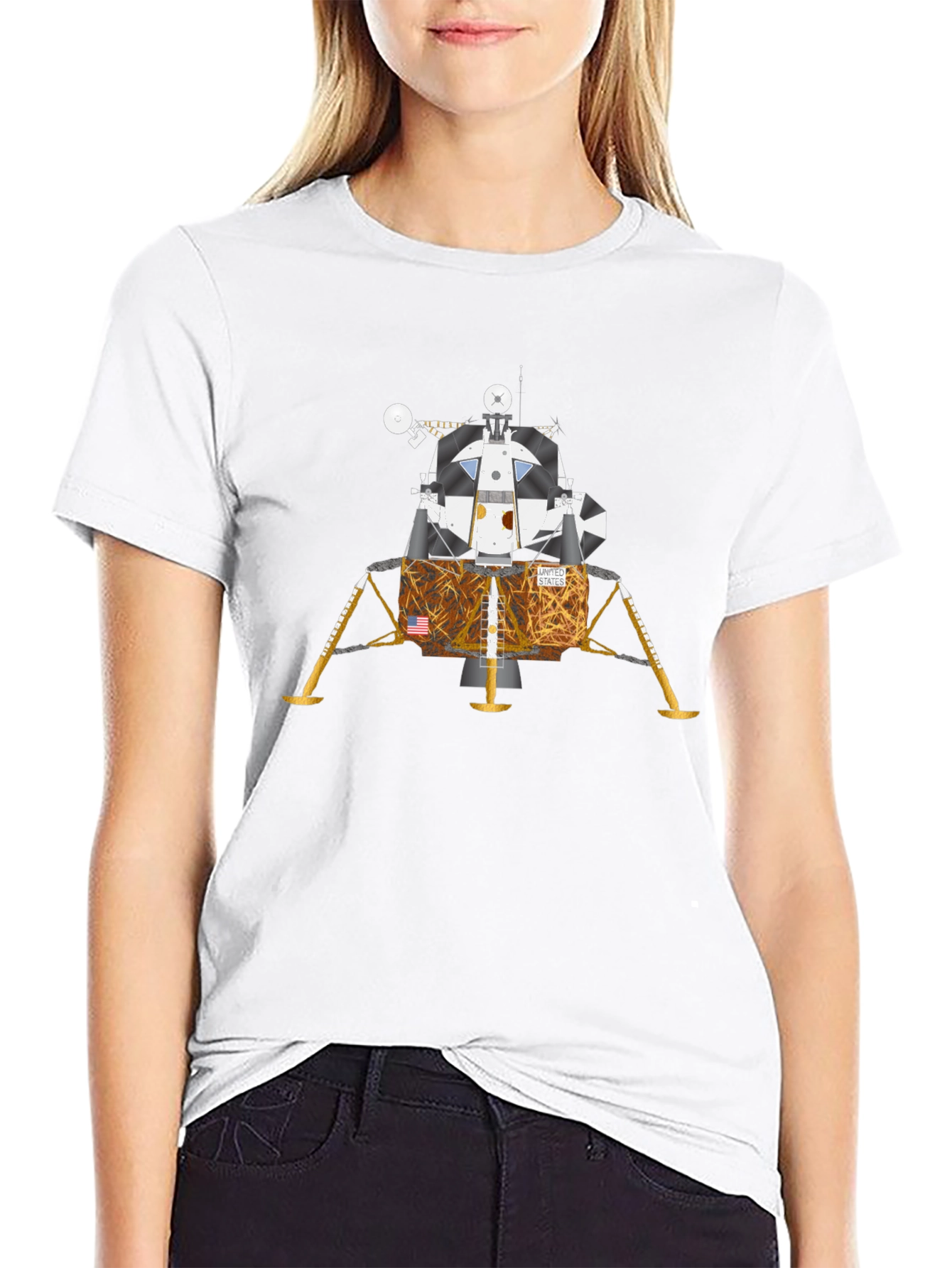 Apollo Lunar Module Graphic T-Shirt