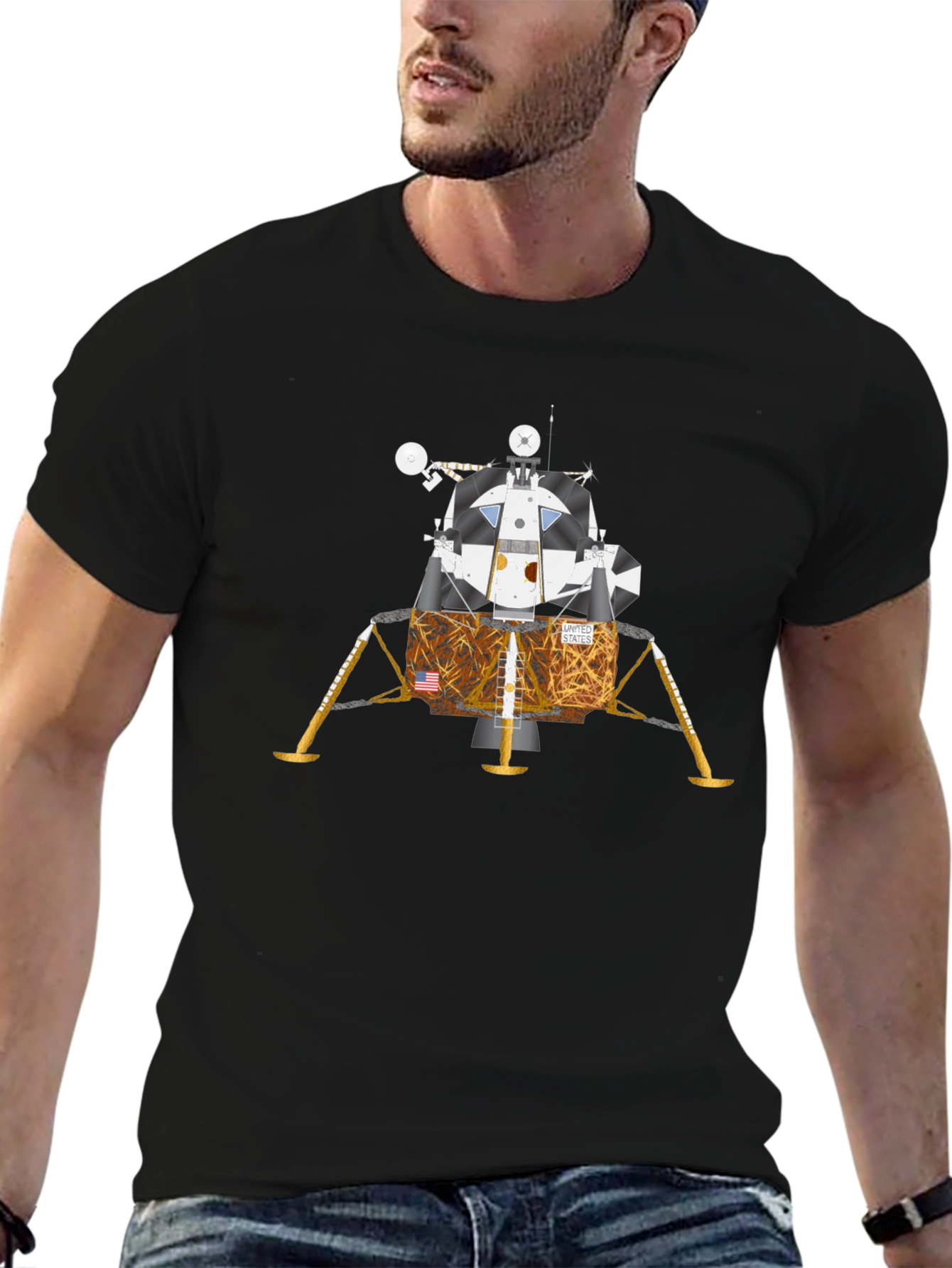 Apollo Lunar Module Graphic T-Shirt