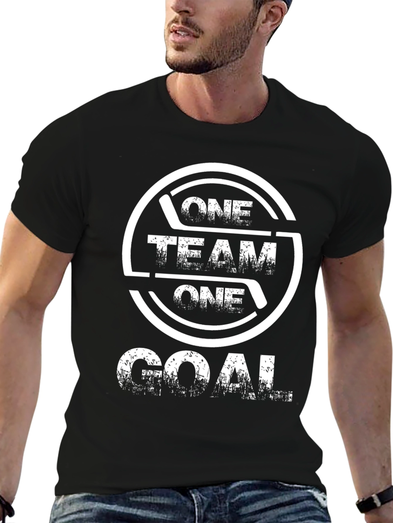 One Team One Goal Hockey T-Shirt