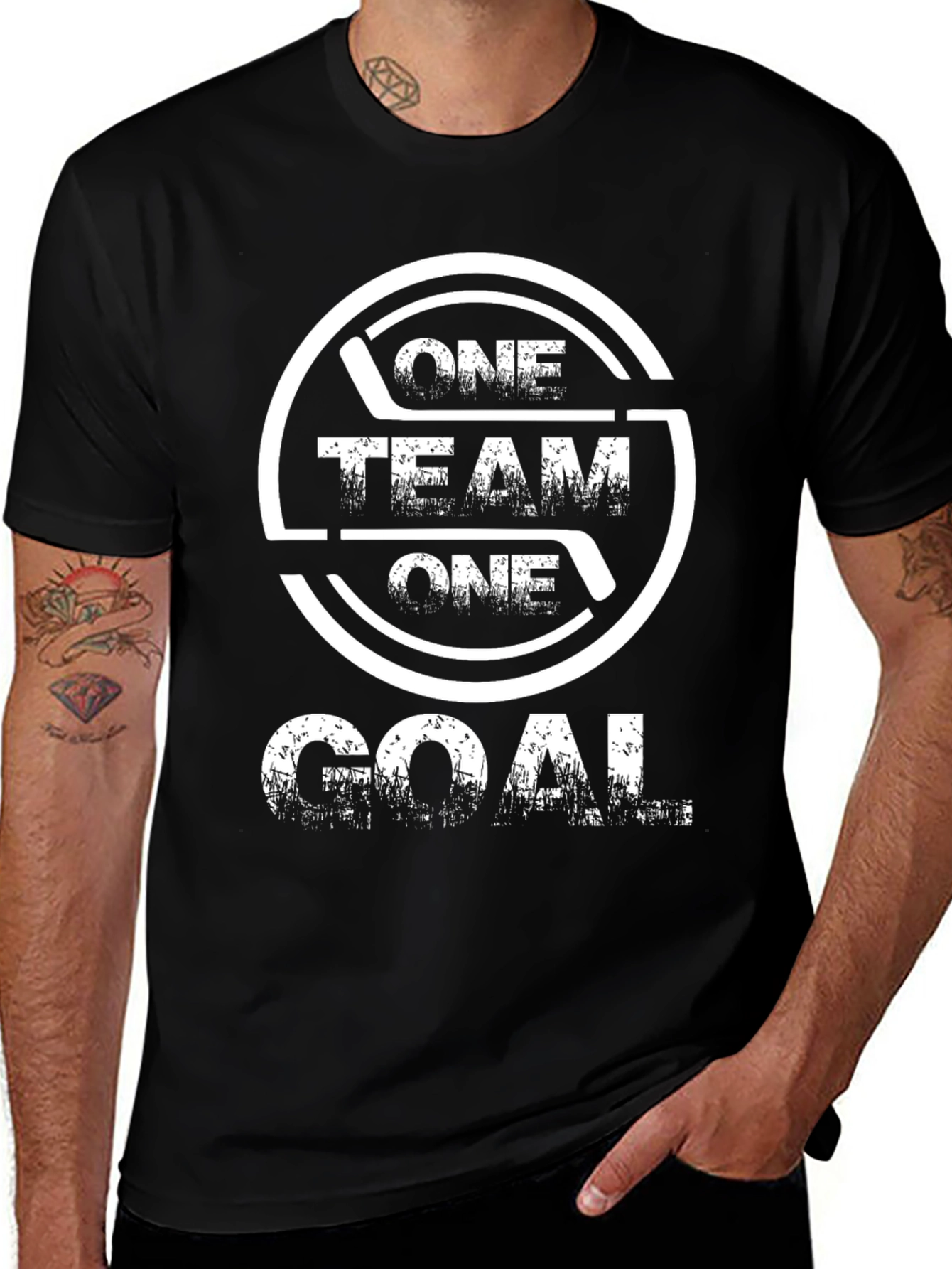 One Team One Goal Hockey T-Shirt