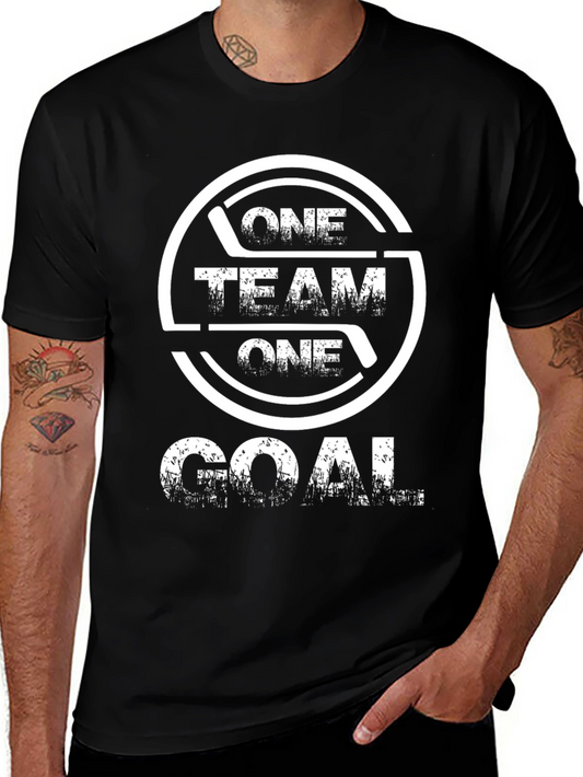 One Team One Goal Hockey T-Shirt