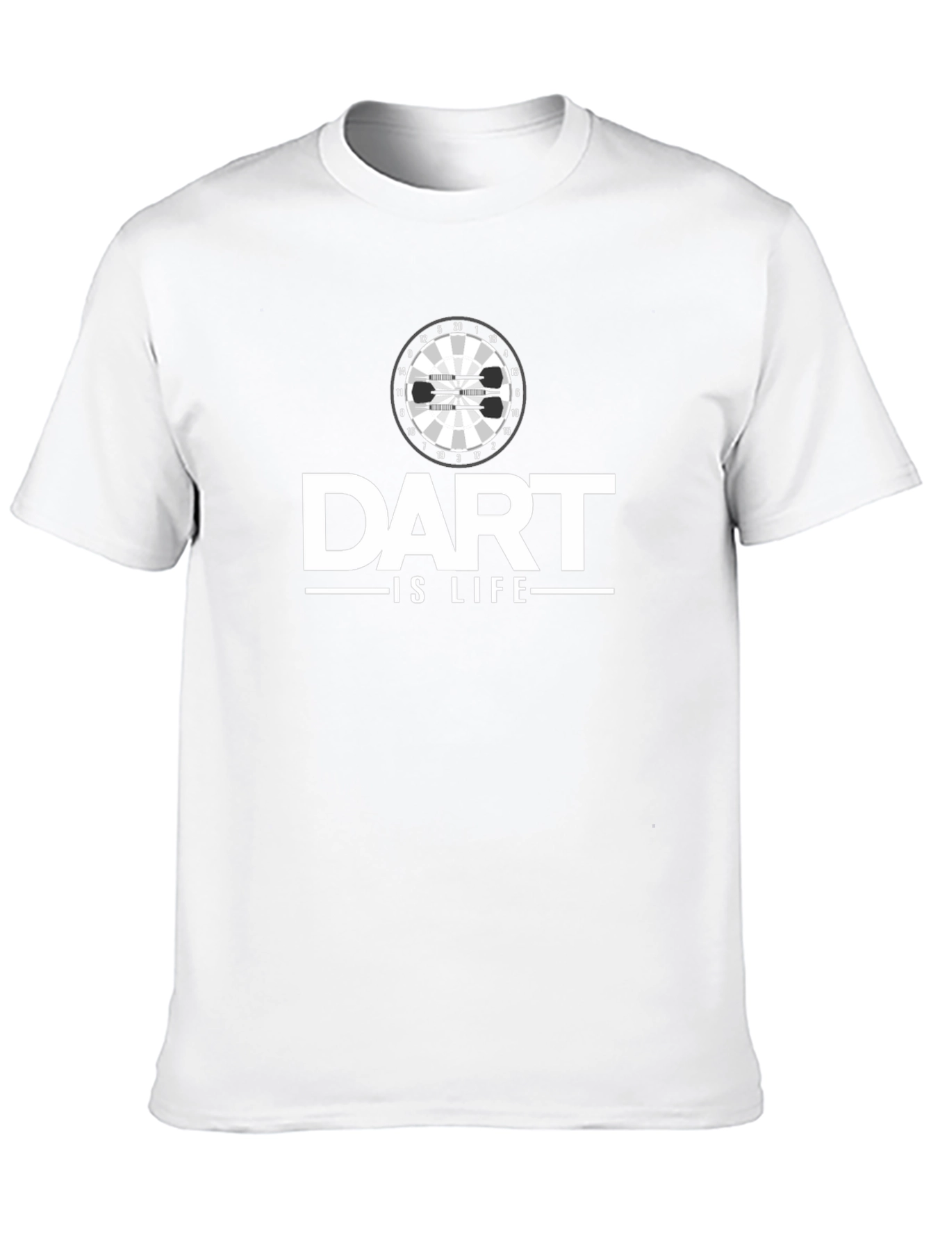 Dart Is Life T-Shirt - Black Graphic Tee