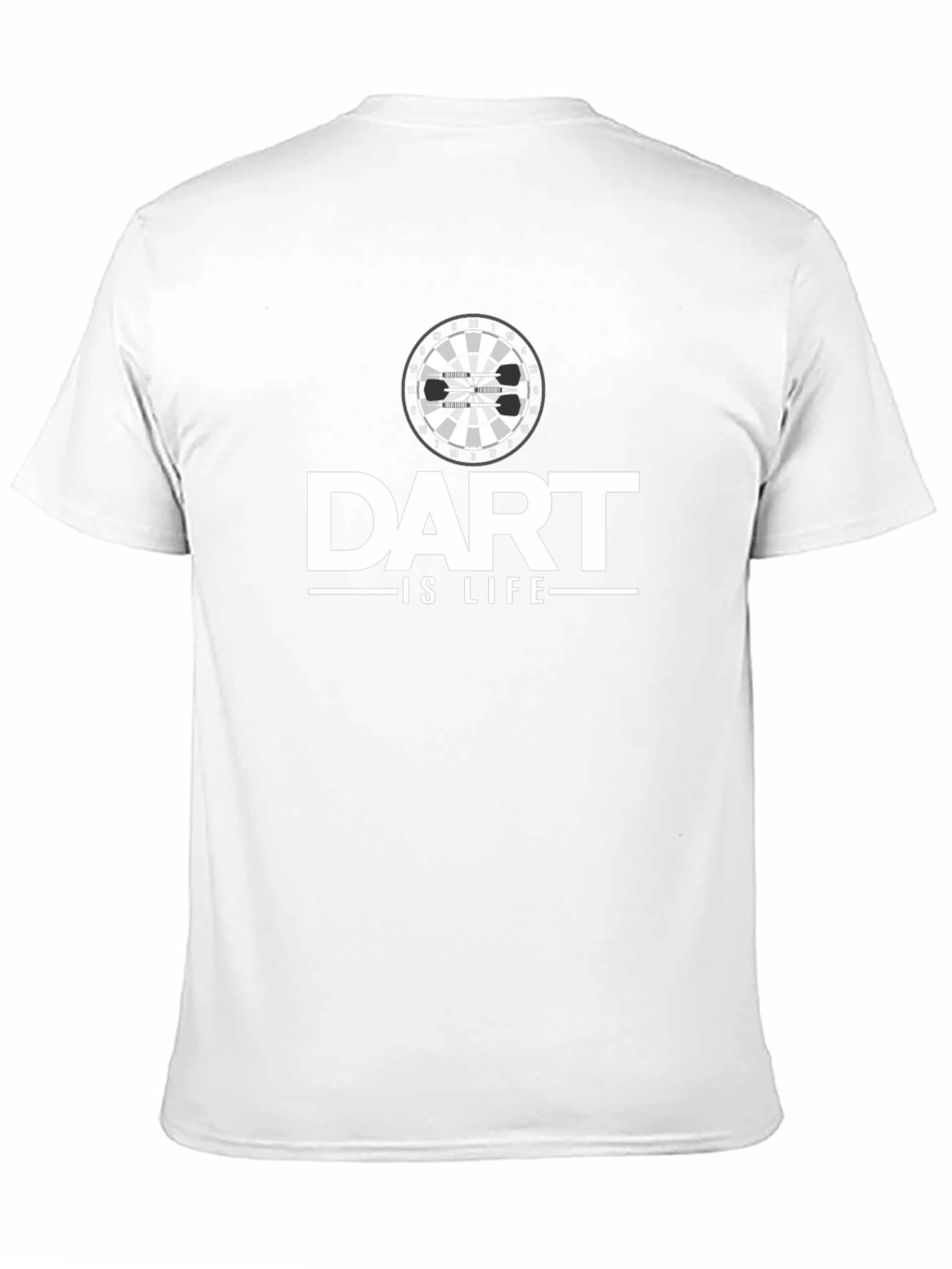 Dart Is Life T-Shirt - Black Graphic Tee