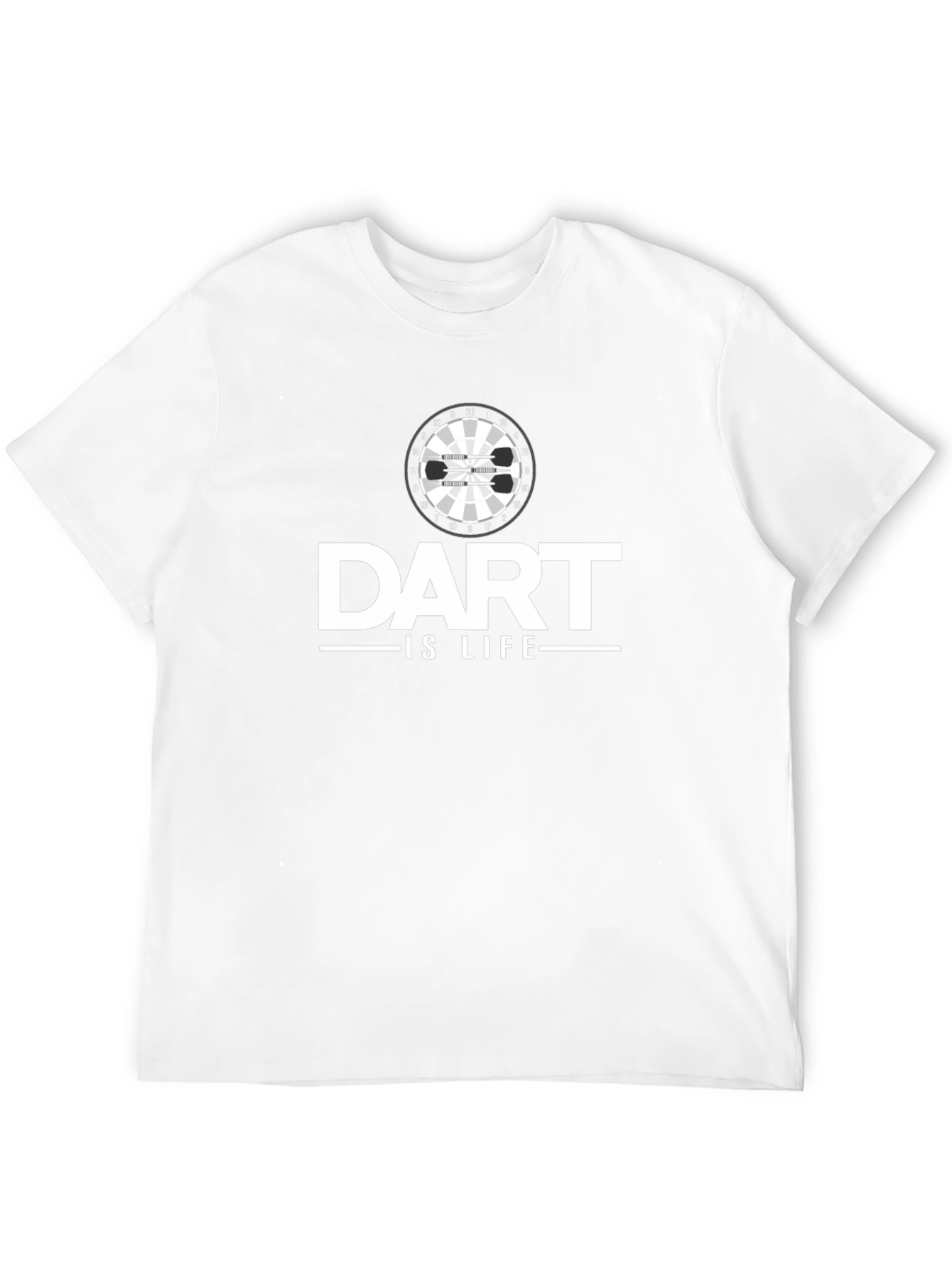Dart Is Life T-Shirt - Black Graphic Tee