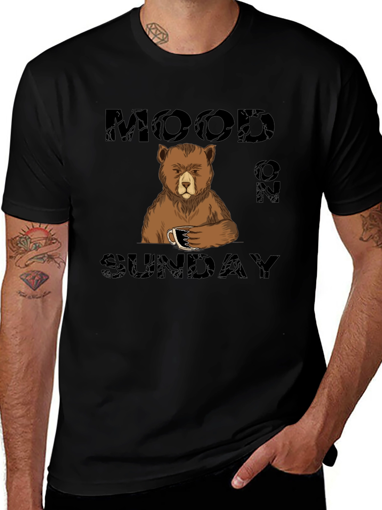 Mood on Sunday Bear T-Shirt