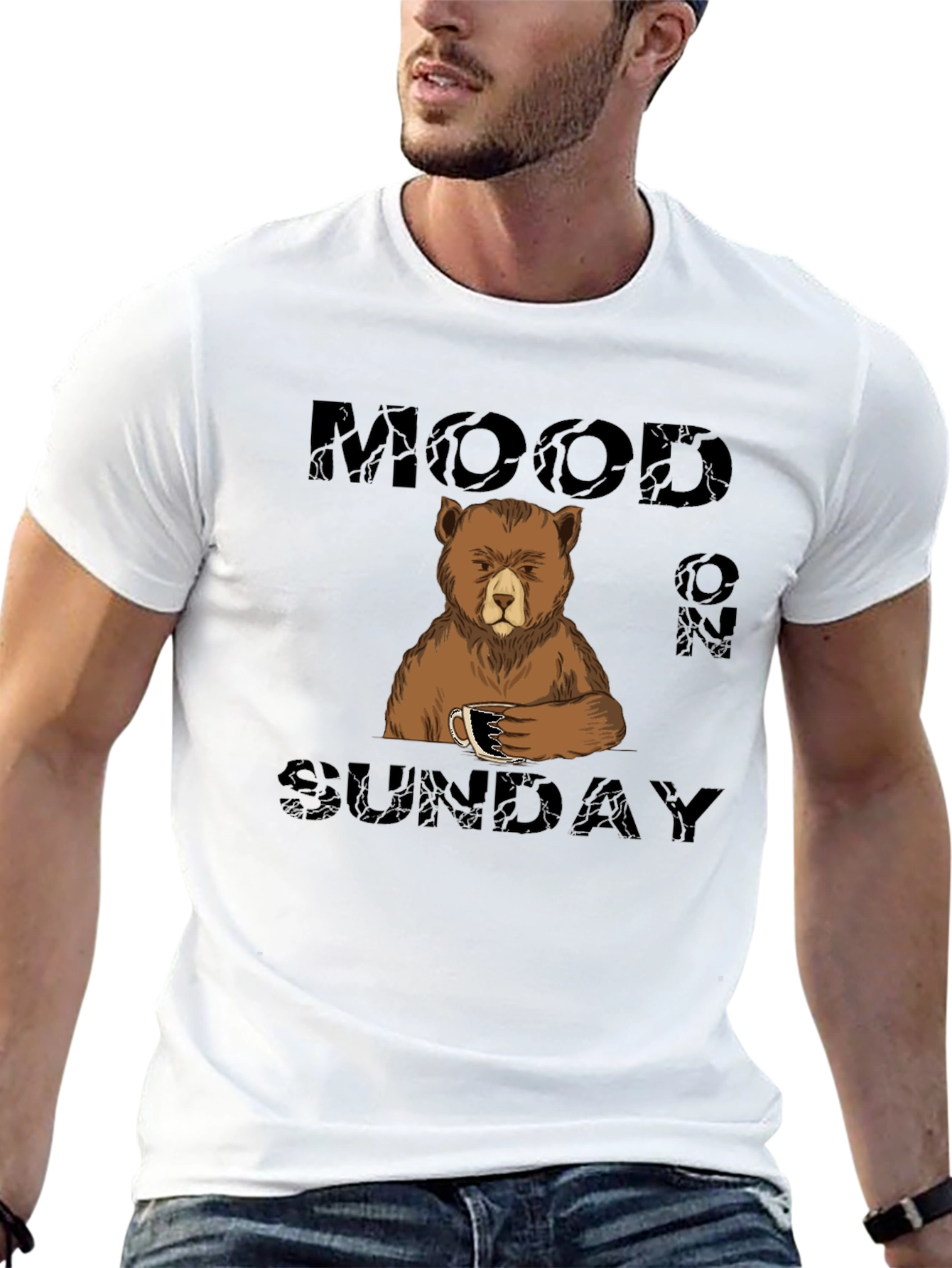 Mood on Sunday Bear T-Shirt