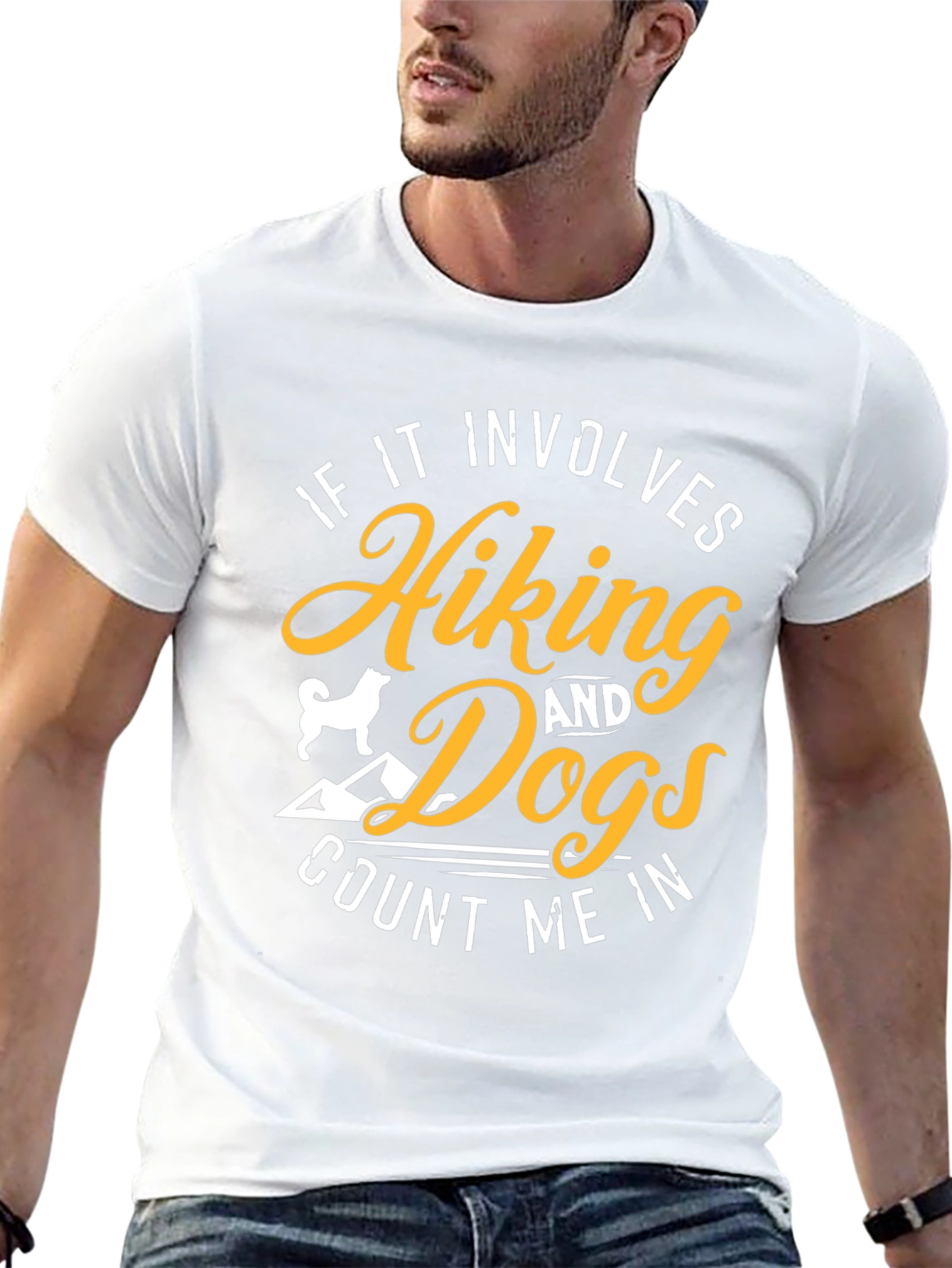 Hiking & Dogs T-Shirt - Count Me In