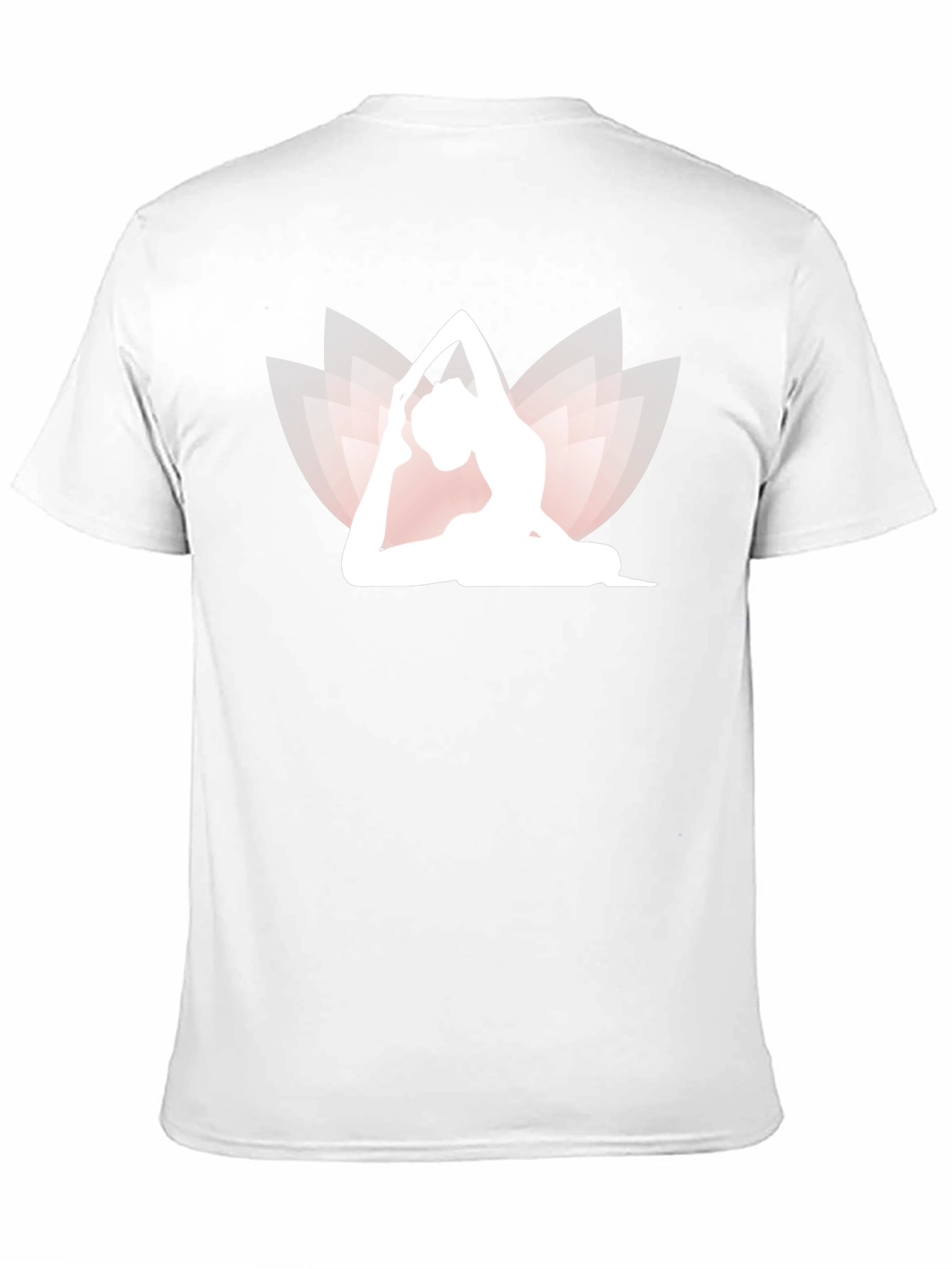 Black Yoga Lotus T-Shirt